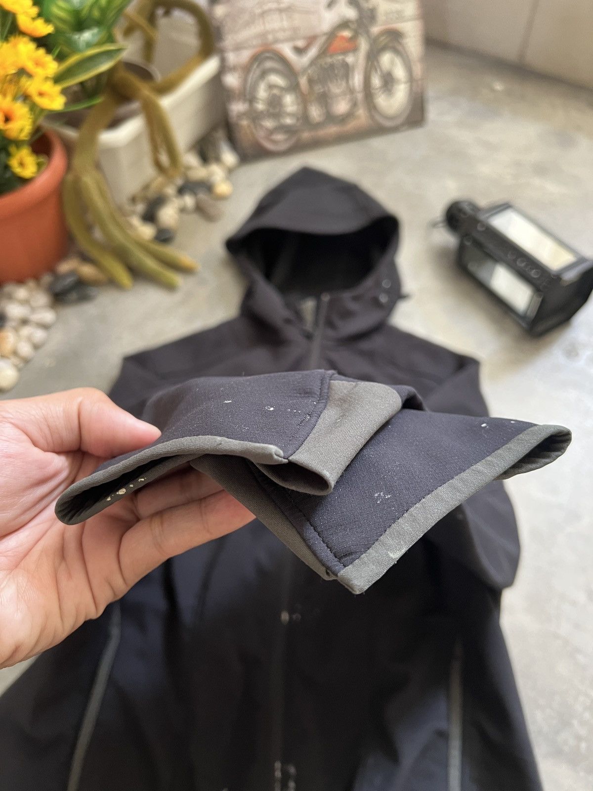 Arc'teryx Steals 🏴‍☠️ Arc'Teryx Soft Shell Cap Hoodie Black Jacket Size XL / US 12-14 / IT 48-50 - 8 Thumbnail