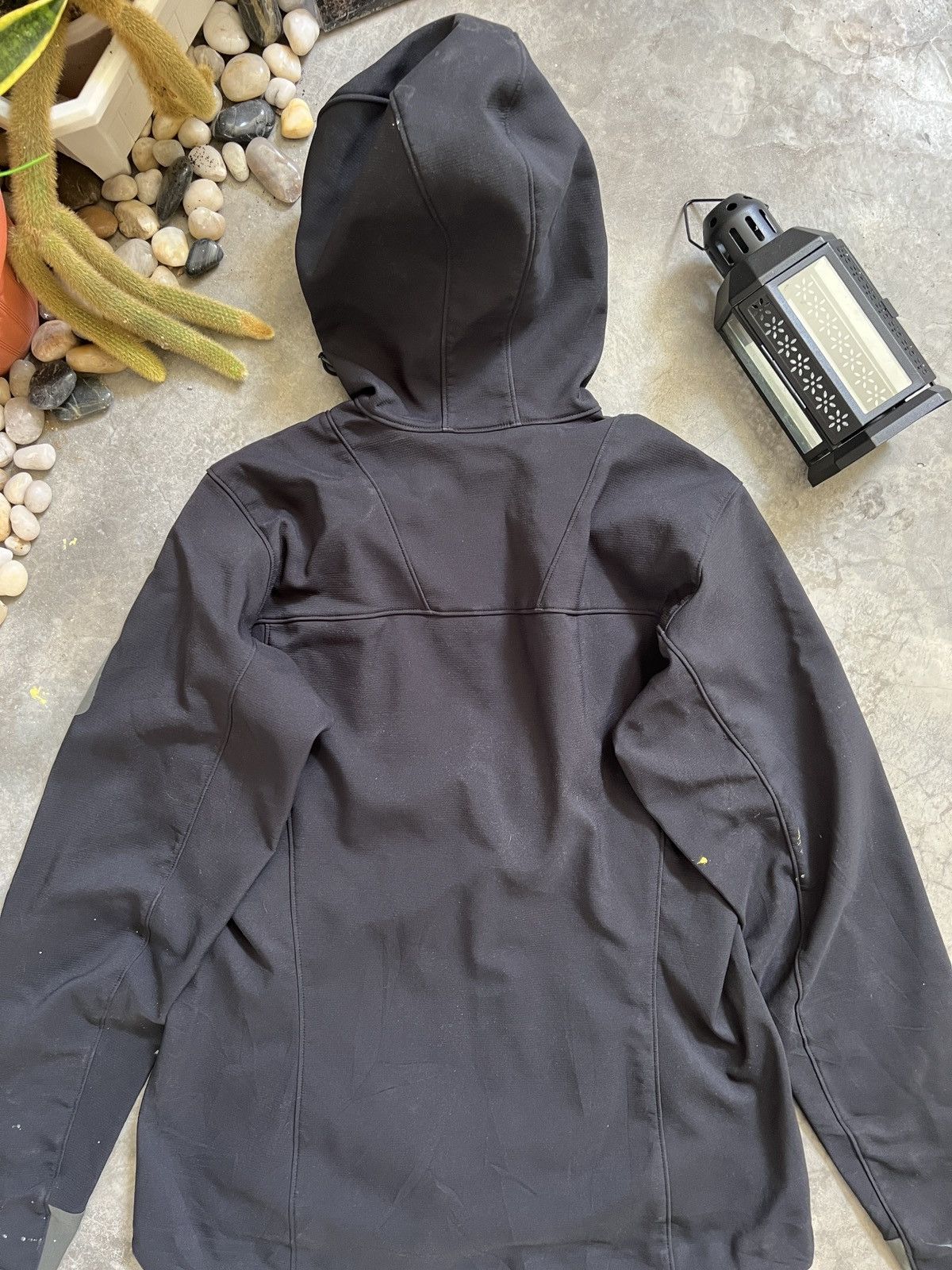 Arc'teryx Steals 🏴‍☠️ Arc'Teryx Soft Shell Cap Hoodie Black Jacket Size XL / US 12-14 / IT 48-50 - 10 Thumbnail
