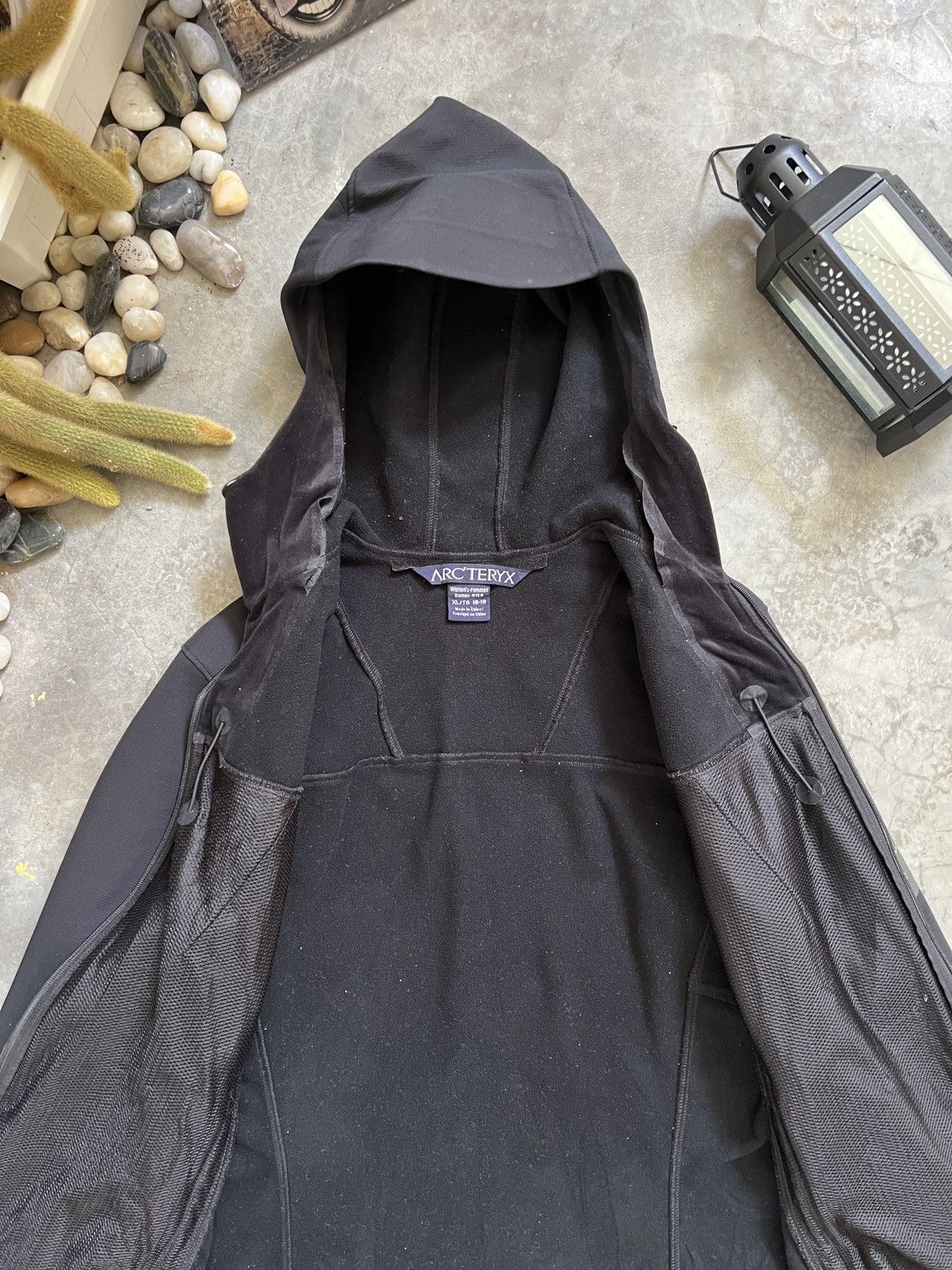 Arc'teryx Steals 🏴‍☠️ Arc'Teryx Soft Shell Cap Hoodie Black Jacket Size XL / US 12-14 / IT 48-50 - 15 Thumbnail