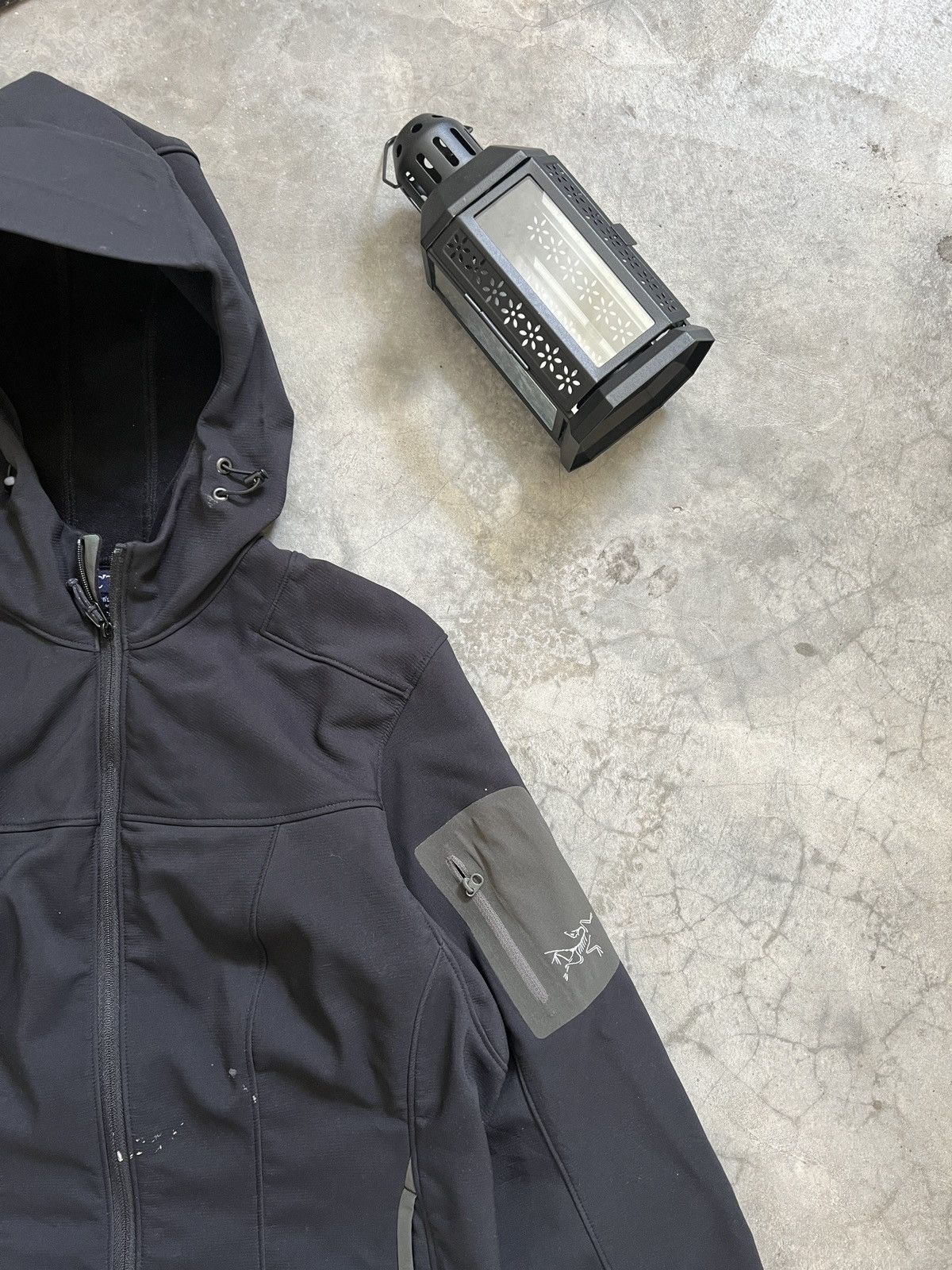 Arc'teryx Steals 🏴‍☠️ Arc'Teryx Soft Shell Cap Hoodie Black Jacket Size XL / US 12-14 / IT 48-50 - 21 Thumbnail