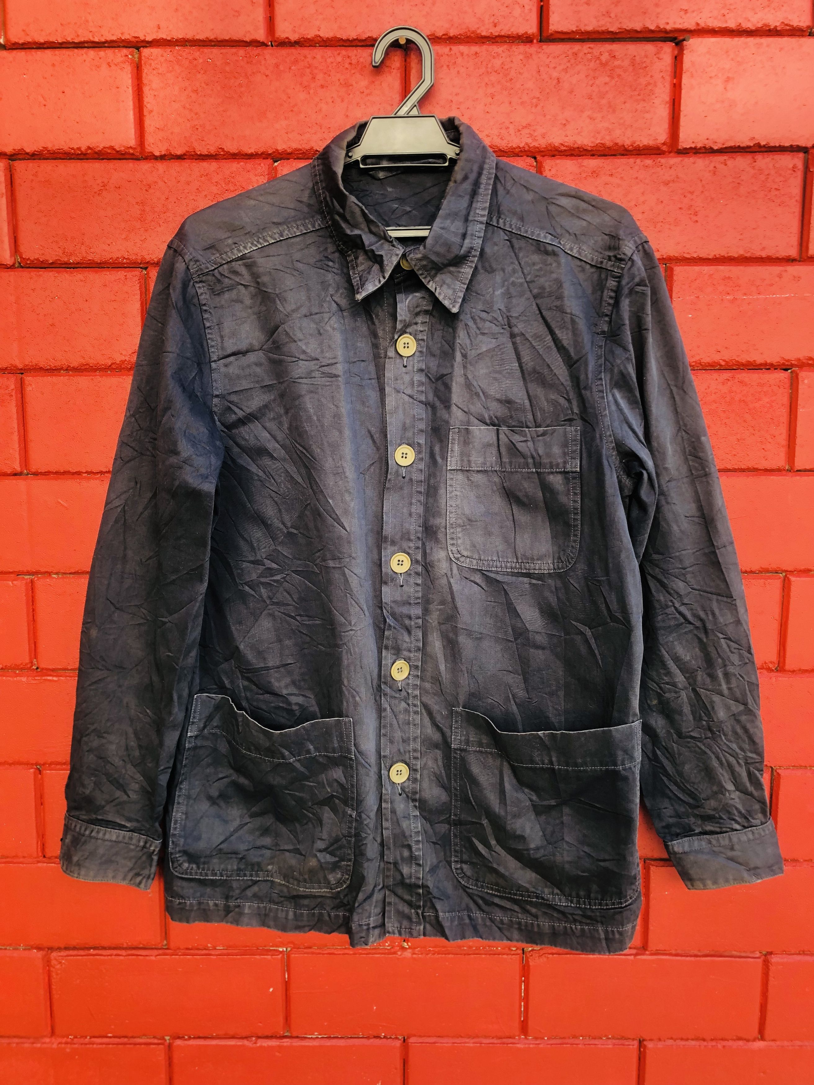 Japanese Brand Vintage Margaret Howell Pocket Jacket Fashion Style Size US M / EU 48-50 / 2 - 1 Thumbnail