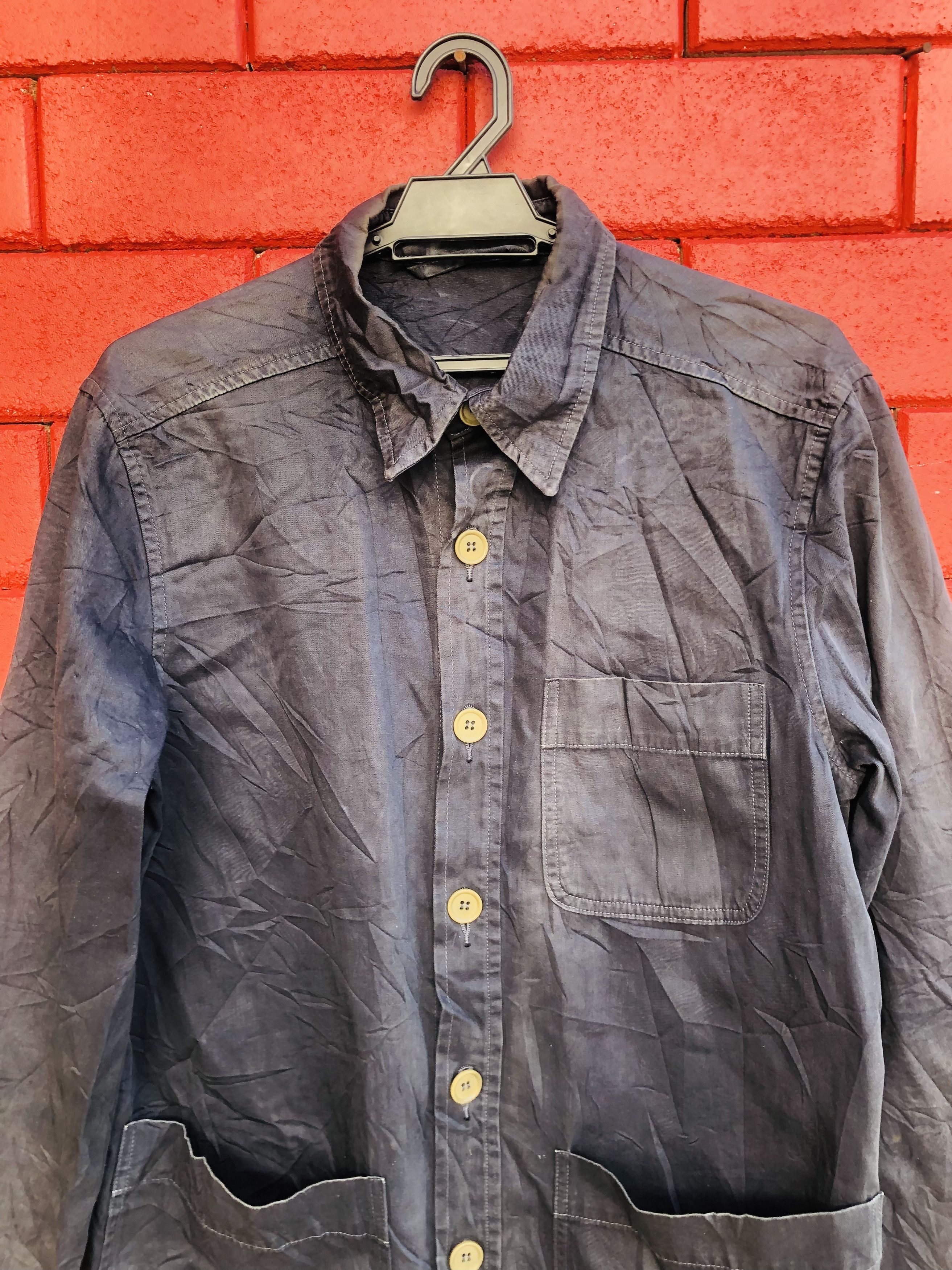 Japanese Brand Vintage Margaret Howell Pocket Jacket Fashion Style Size US M / EU 48-50 / 2 - 2 Thumbnail