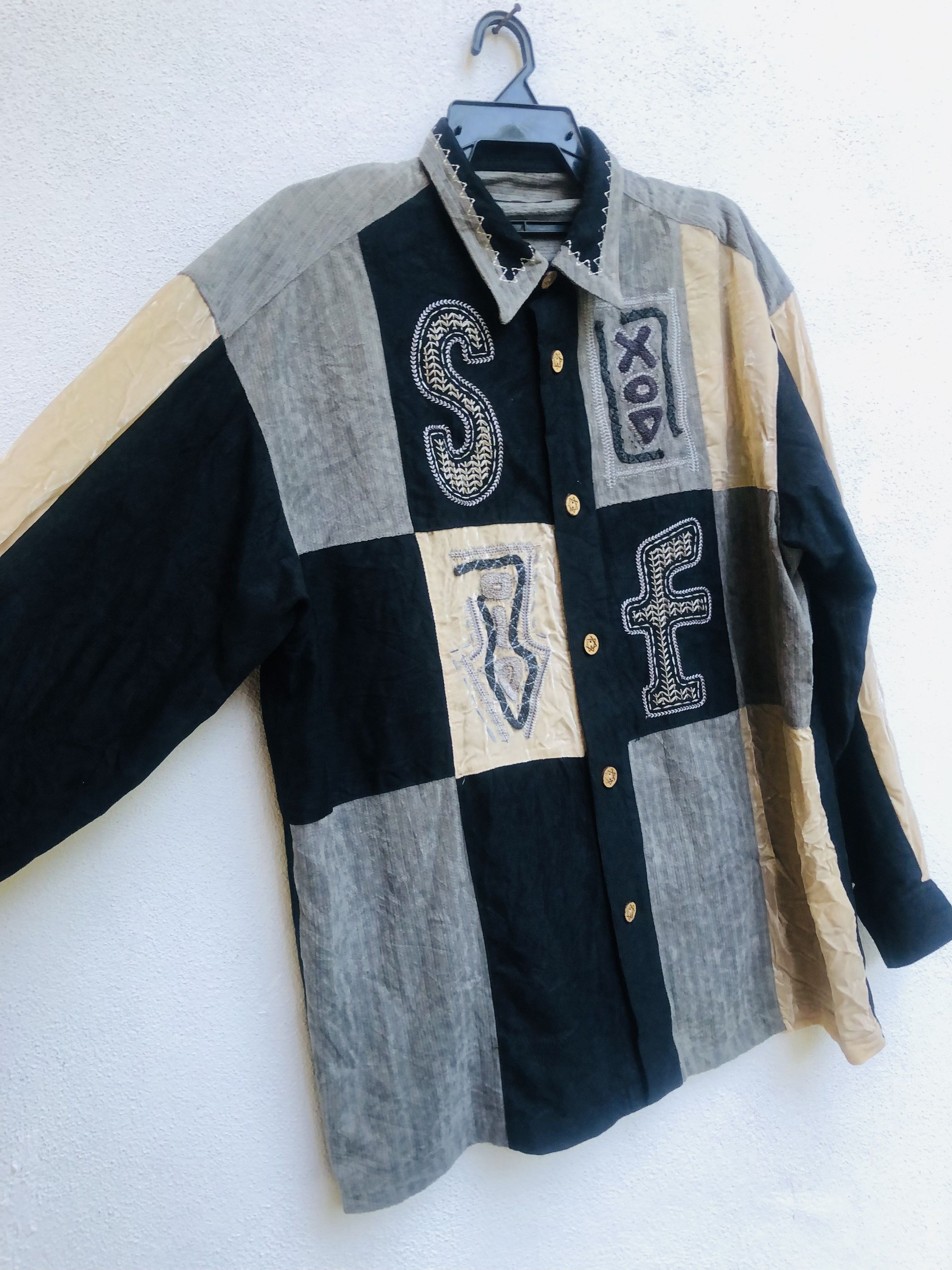 Japanese Brand Vintage Santa Fe Japanese Fashion Style Long Sleeve Size US L / EU 52-54 / 3 - 5 Thumbnail