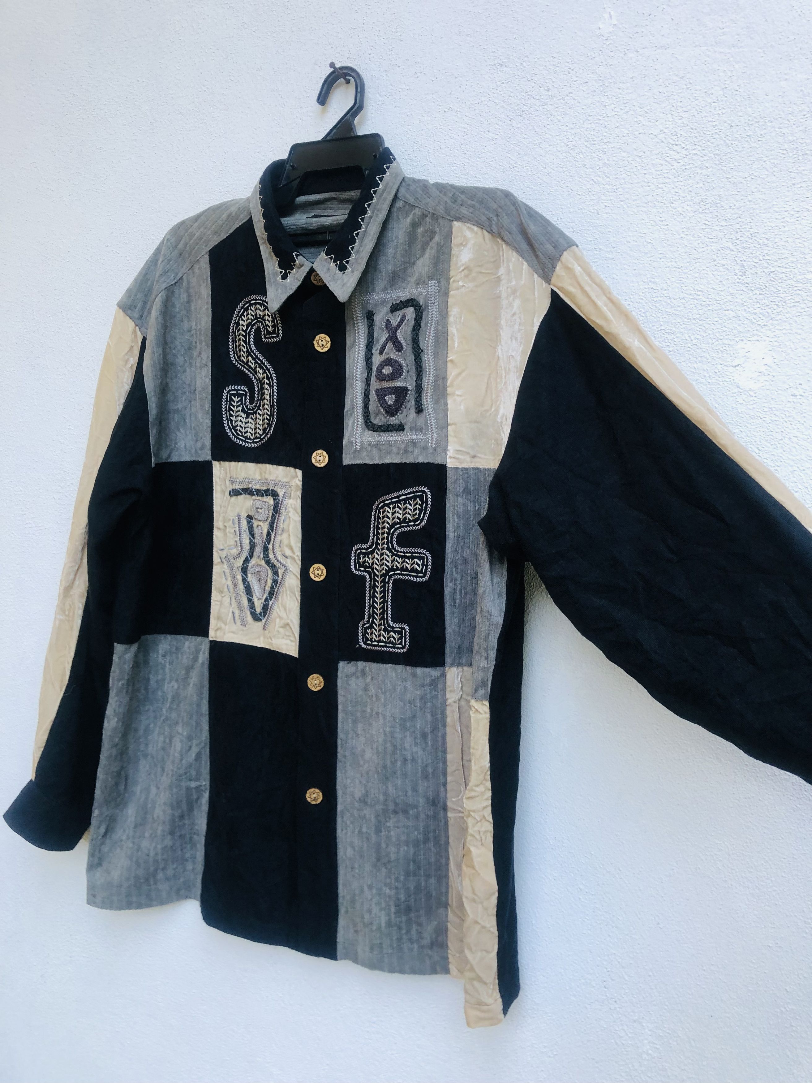 Japanese Brand Vintage Santa Fe Japanese Fashion Style Long Sleeve Size US L / EU 52-54 / 3 - 8 Thumbnail