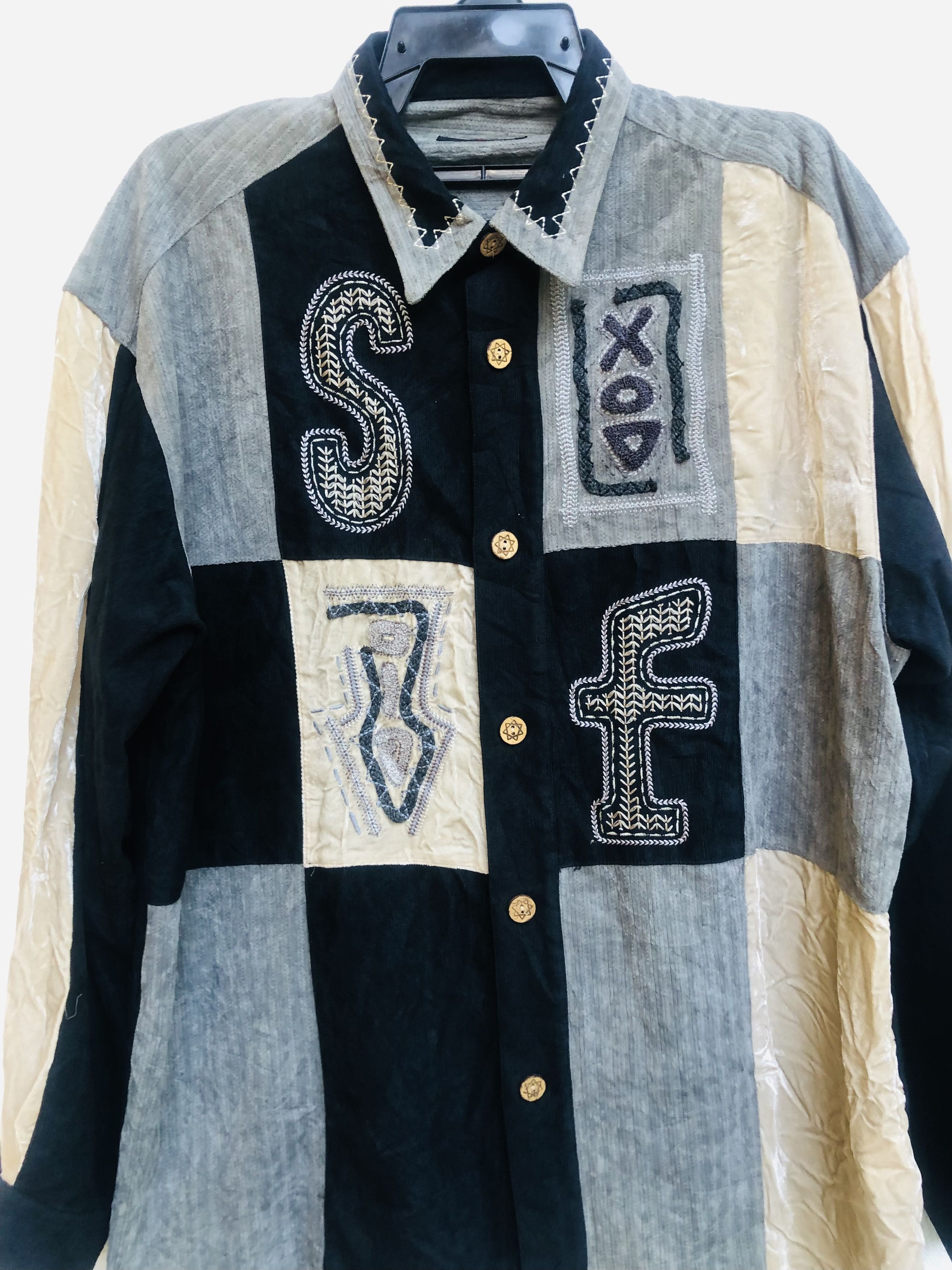 Japanese Brand Vintage Santa Fe Japanese Fashion Style Long Sleeve Size US L / EU 52-54 / 3 - 3 Thumbnail