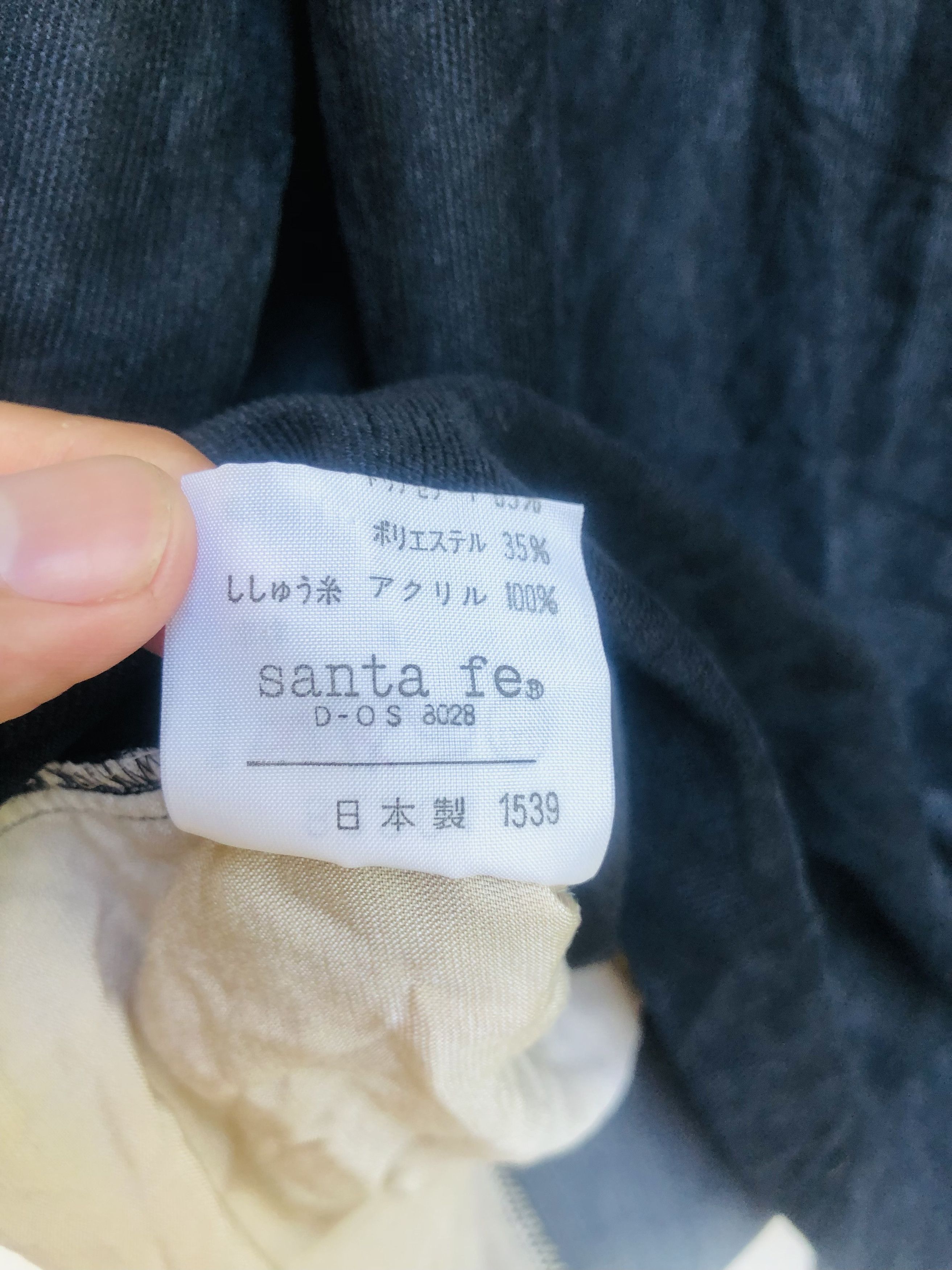 Japanese Brand Vintage Santa Fe Japanese Fashion Style Long Sleeve Size US L / EU 52-54 / 3 - 11 Thumbnail