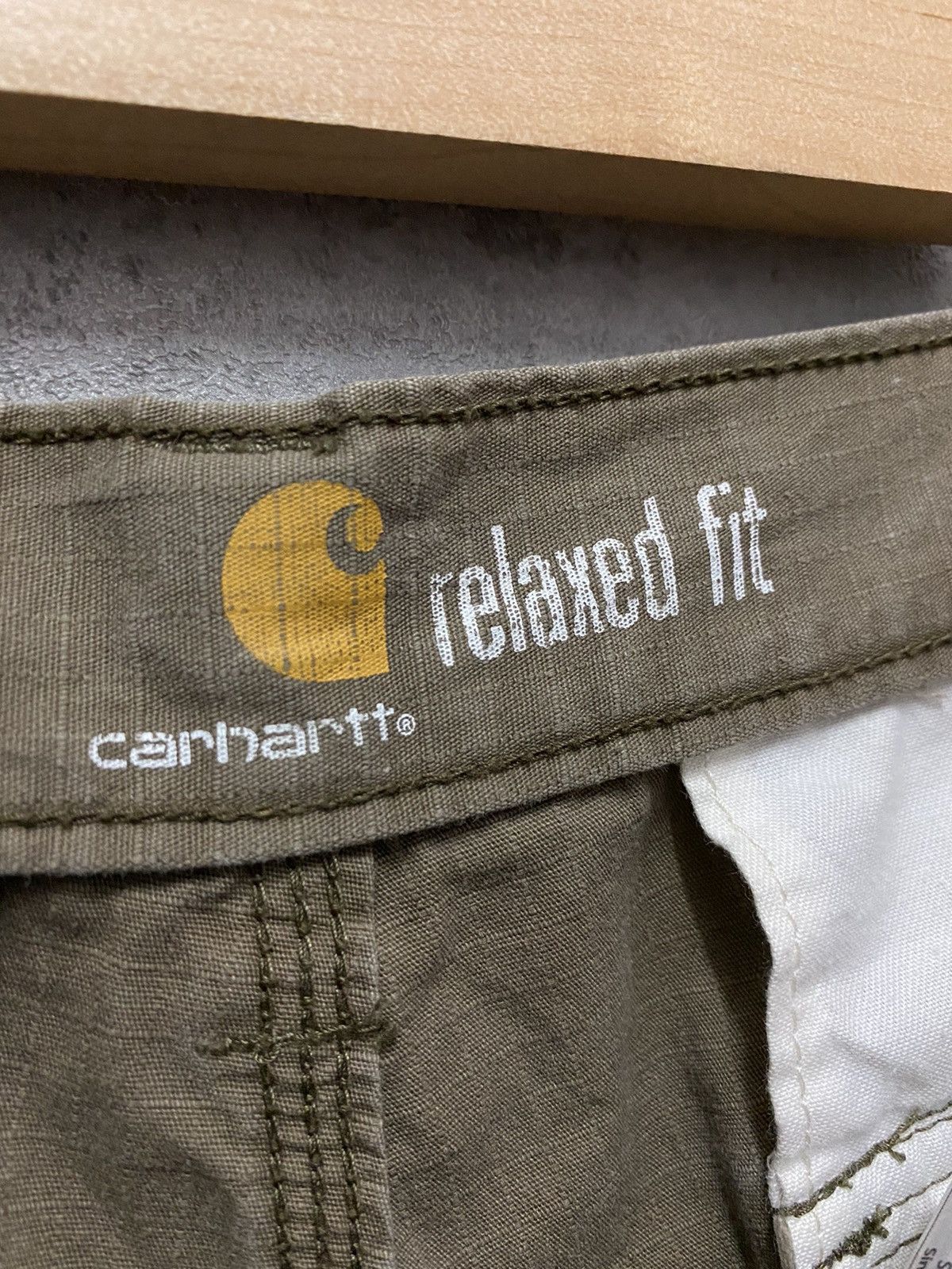 Carhartt Vintage Carhartt Ripstop Open leg Casual Workwear Pants Size US 36 / EU 52 - 16 Thumbnail