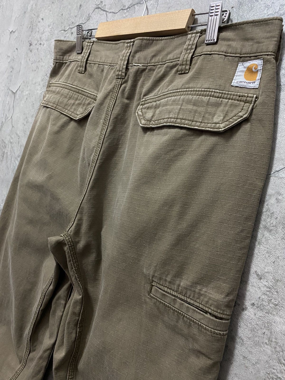 Carhartt Vintage Carhartt Ripstop Open leg Casual Workwear Pants Size US 36 / EU 52 - 12 Thumbnail