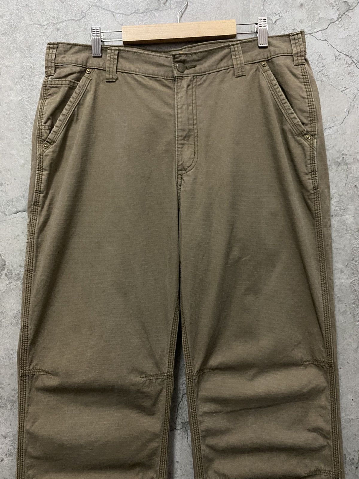 Carhartt Vintage Carhartt Ripstop Open leg Casual Workwear Pants Size US 36 / EU 52 - 4 Thumbnail