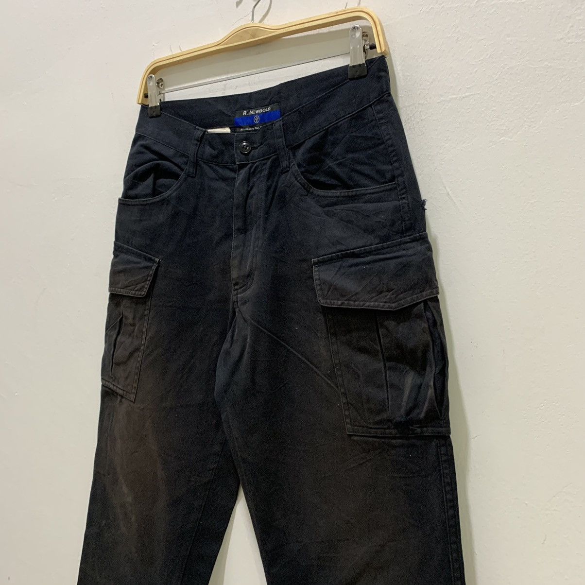 Japanese Brand × Paul Smith × R.Newbold Rare 90s R.NEWBOLD PAUL SMITH Faded Multipocket Cargo Pant Size US 30 / EU 46 - 7 Thumbnail