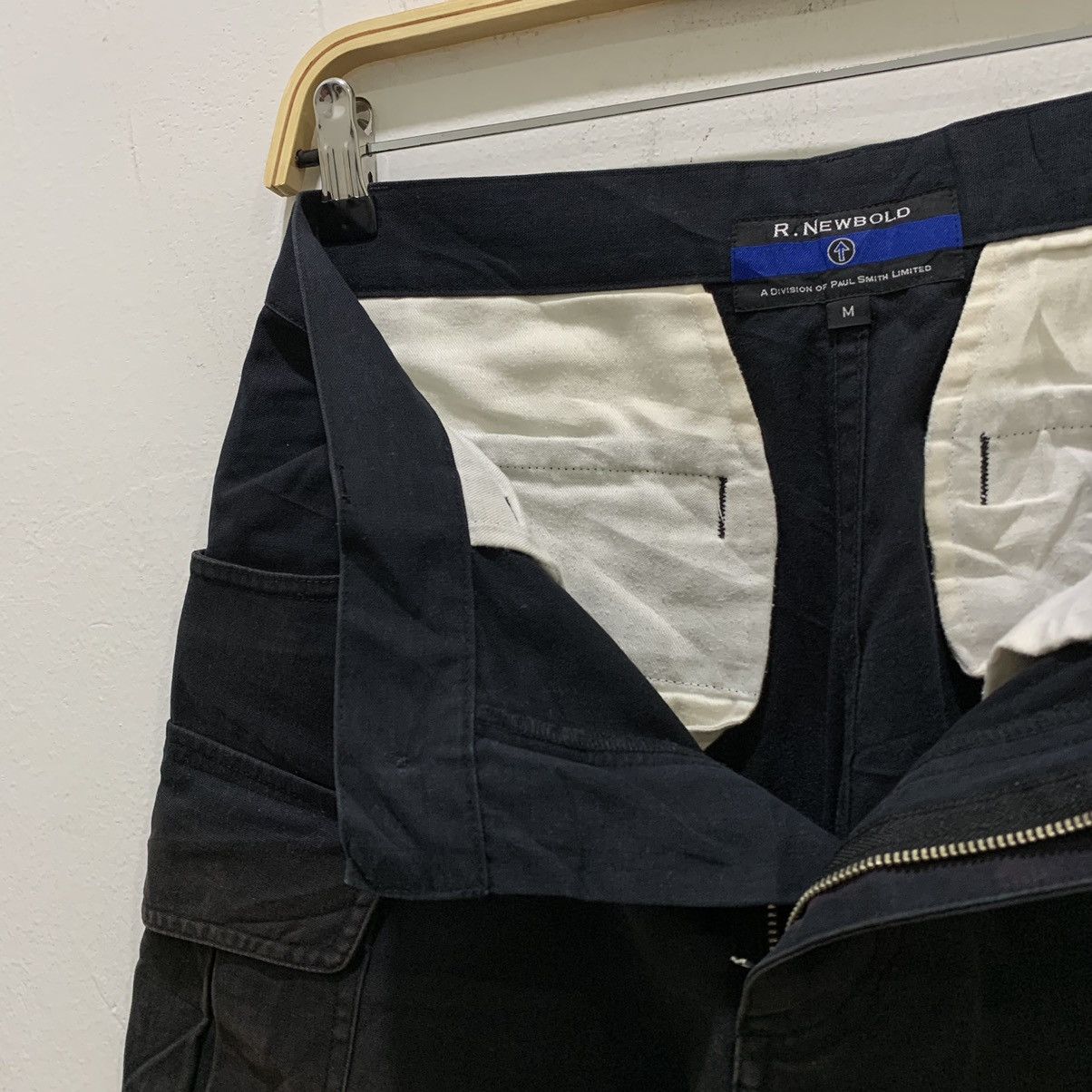 Japanese Brand × Paul Smith × R.Newbold Rare 90s R.NEWBOLD PAUL SMITH Faded Multipocket Cargo Pant Size US 30 / EU 46 - 15 Thumbnail