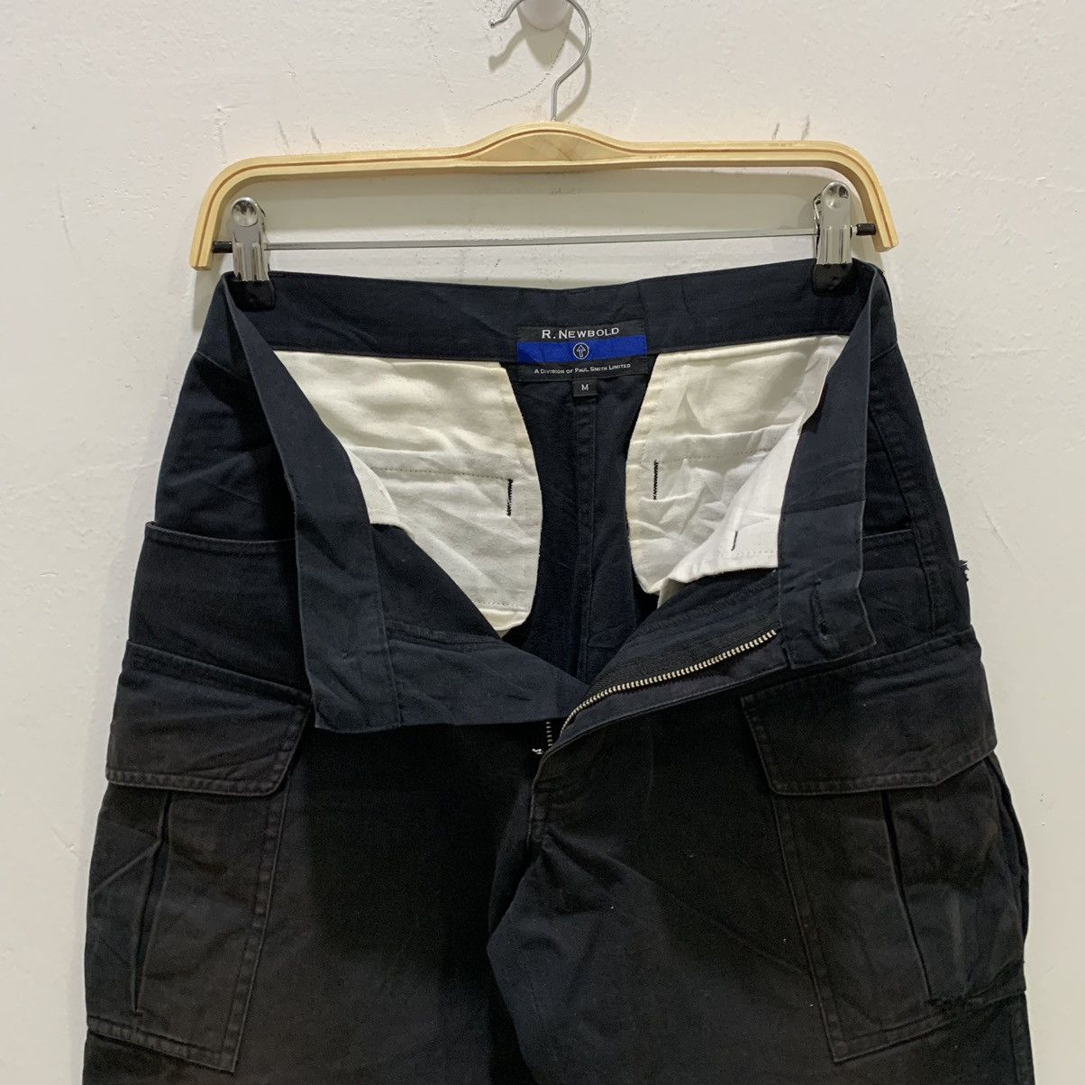 Japanese Brand × Paul Smith × R.Newbold Rare 90s R.NEWBOLD PAUL SMITH Faded Multipocket Cargo Pant Size US 30 / EU 46 - 14 Thumbnail