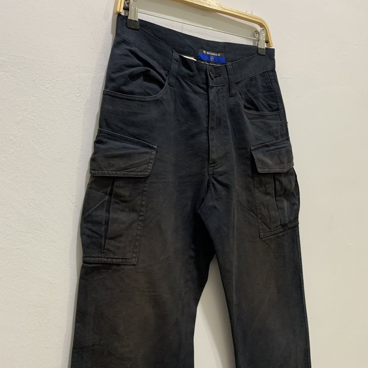 Japanese Brand × Paul Smith × R.Newbold Rare 90s R.NEWBOLD PAUL SMITH Faded Multipocket Cargo Pant Size US 30 / EU 46 - 6 Thumbnail