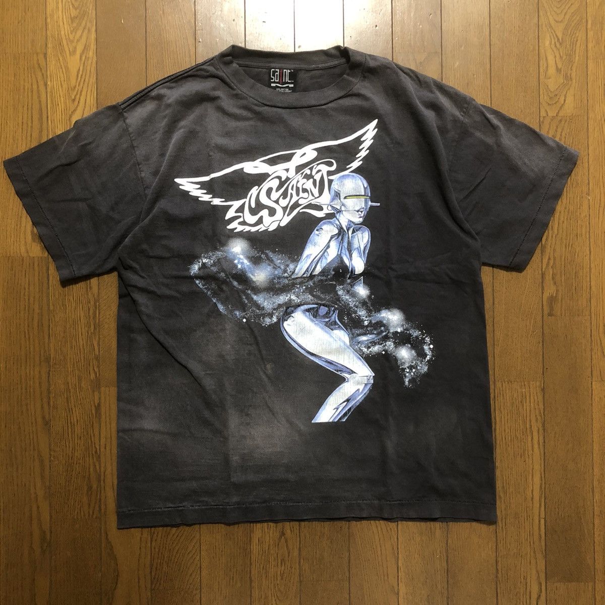 image of Art x Readymade Saint Michael Sorayama Tee in Black, Men's (Size Medium)