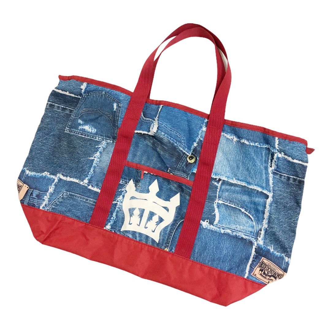 Japanese Brand Overprinted Tote Bag by Rodeo Crowns Japan Size ONE SIZE - 6 Thumbnail