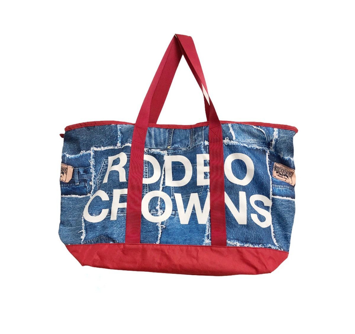Japanese Brand Overprinted Tote Bag by Rodeo Crowns Japan Size ONE SIZE - 1 Thumbnail