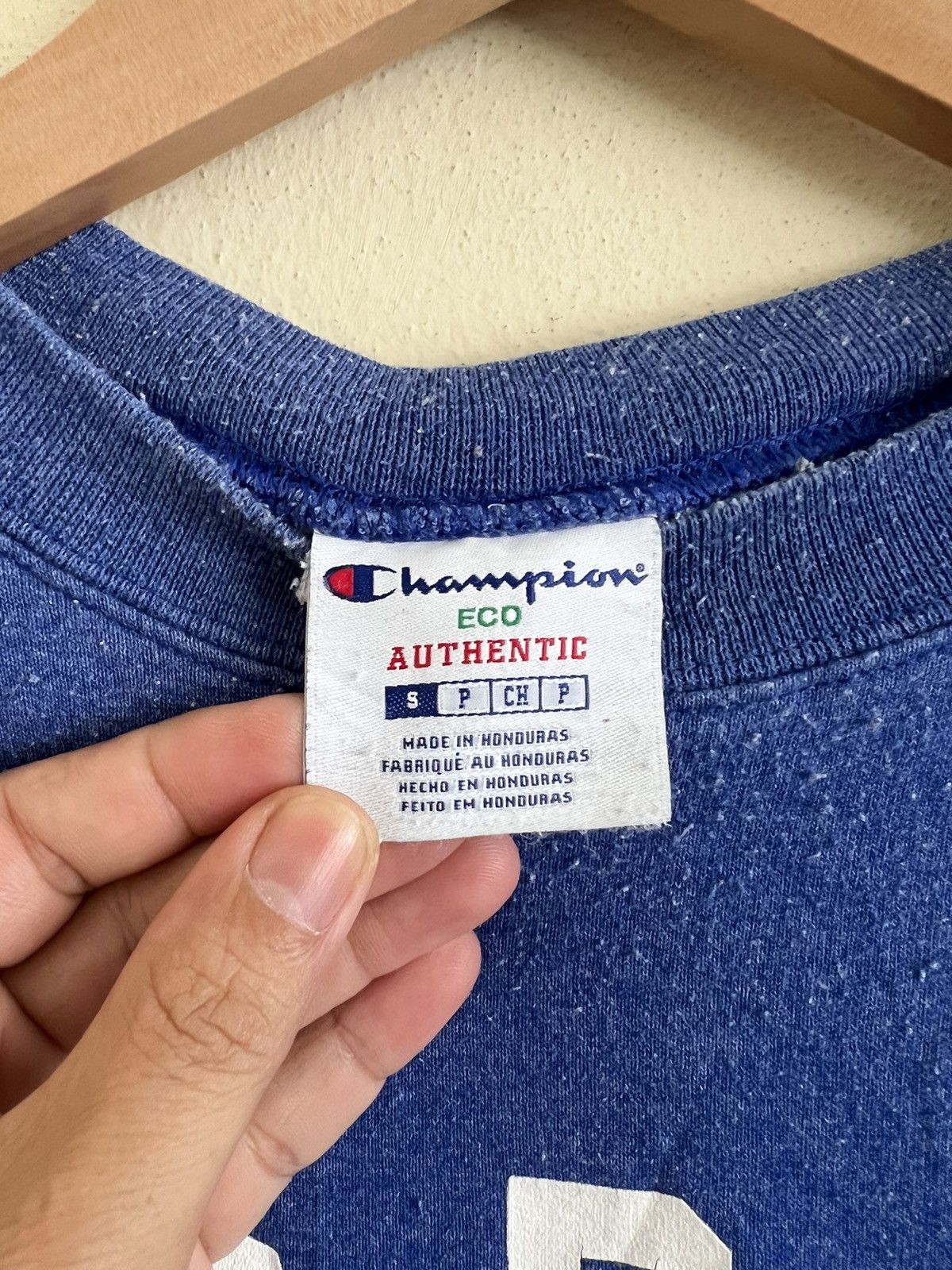 Champion × Vintage Vintage Champion North Carolina PullOver Sweatshirt Size US S / EU 44-46 / 1 - 4 Thumbnail