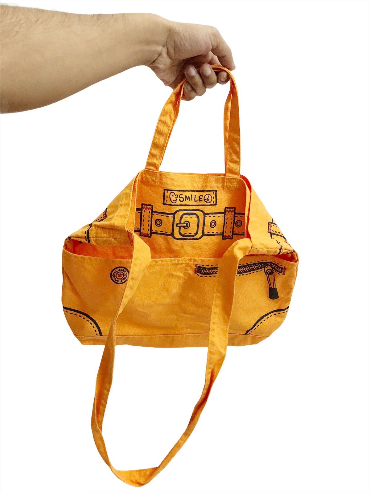 Hypebeast Junk Store Original Cotton Tote Slim Bag Size ONE SIZE - 7 Thumbnail