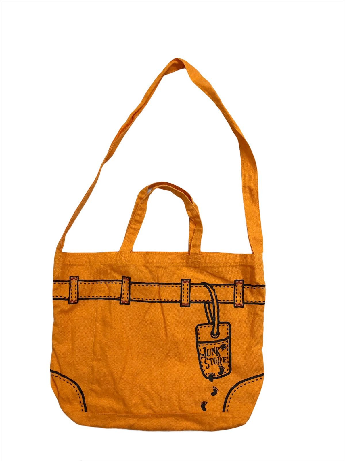 Hypebeast Junk Store Original Cotton Tote Slim Bag Size ONE SIZE - 5 Thumbnail