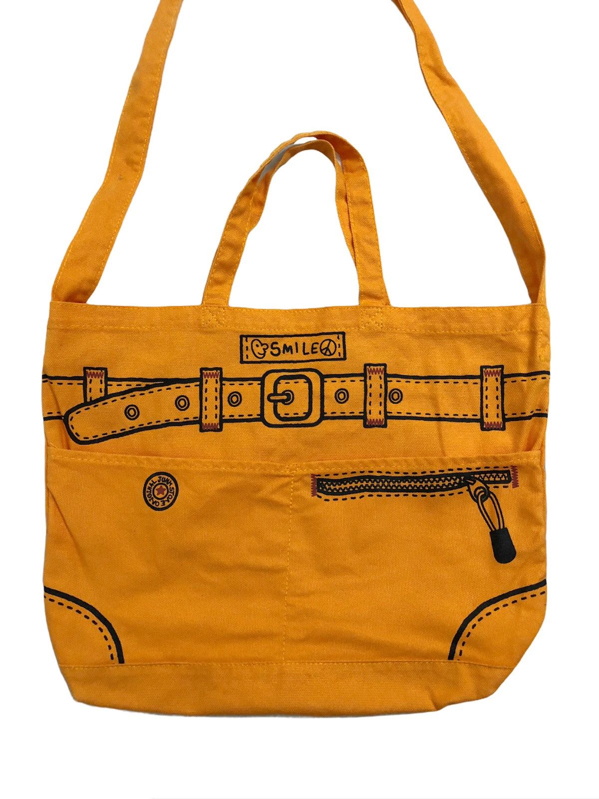 Hypebeast Junk Store Original Cotton Tote Slim Bag Size ONE SIZE - 3 Thumbnail