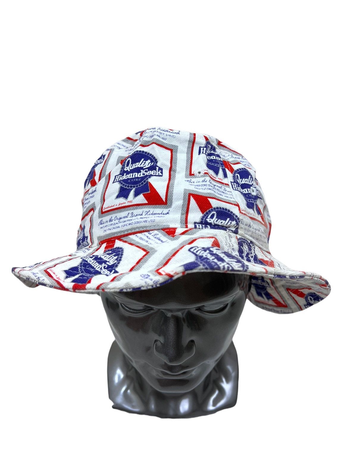 Japanese Brand Hide And Seek Full Print Bucket Hat Size ONE SIZE - 1 Thumbnail