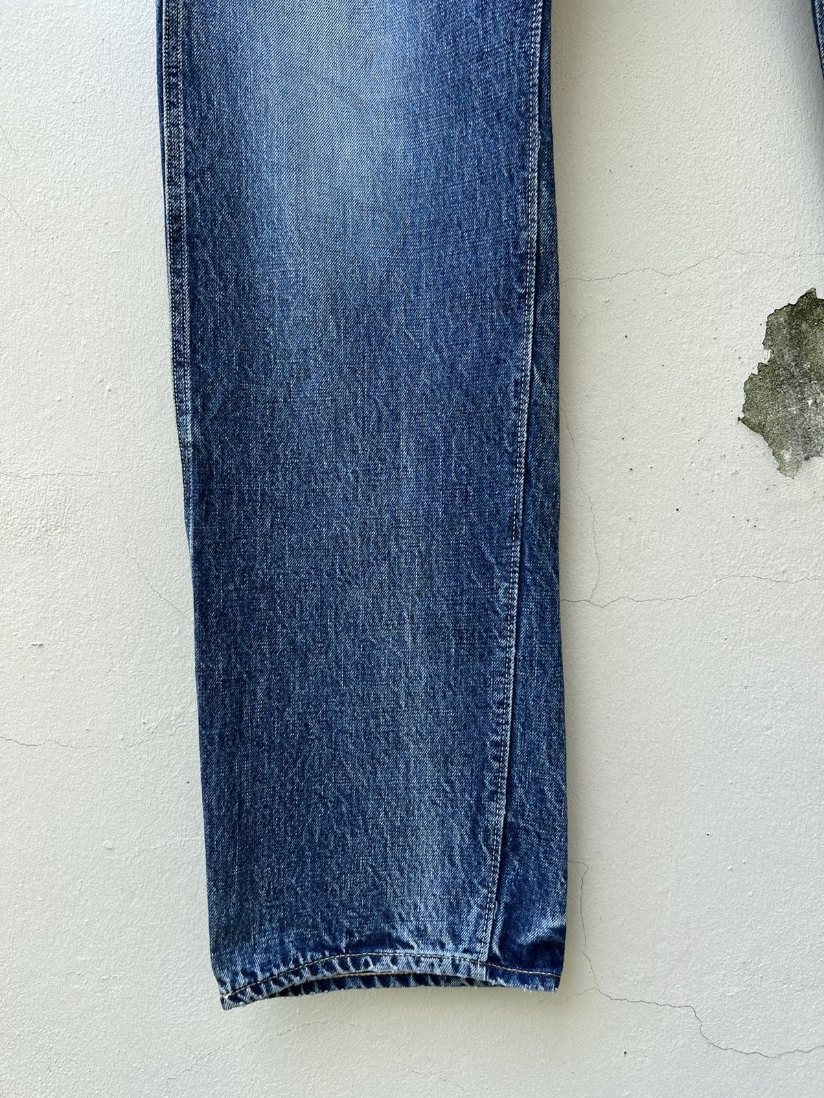 Heller's Cafe 1800s Inspire Warehouse Japan Fade Blue Denim Selvedge Jeans Size US 30 / EU 46 - 9 Thumbnail