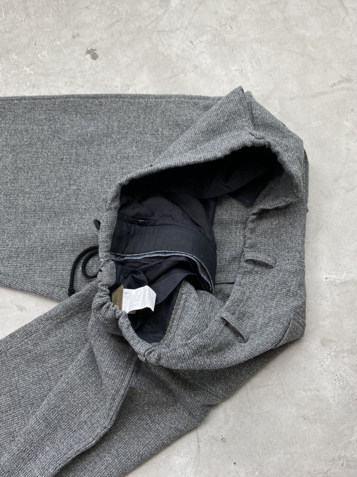 Yohji Yamamoto 90’s Ys For Men Insane Fabric Blend Baggy Trousers Size US 36 / EU 52 - 6 Thumbnail