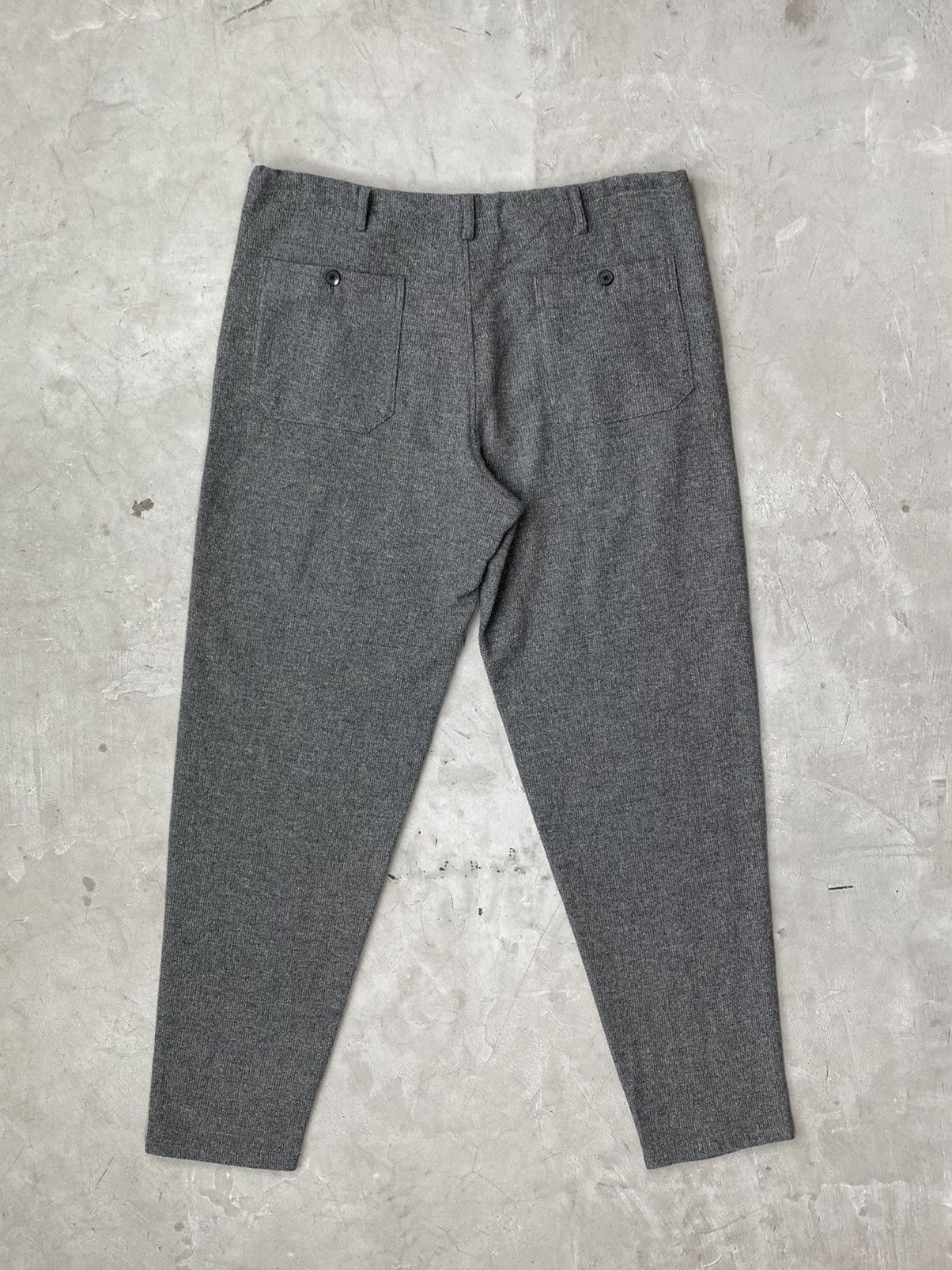 Yohji Yamamoto 90’s Ys For Men Insane Fabric Blend Baggy Trousers Size US 36 / EU 52 - 2 Thumbnail