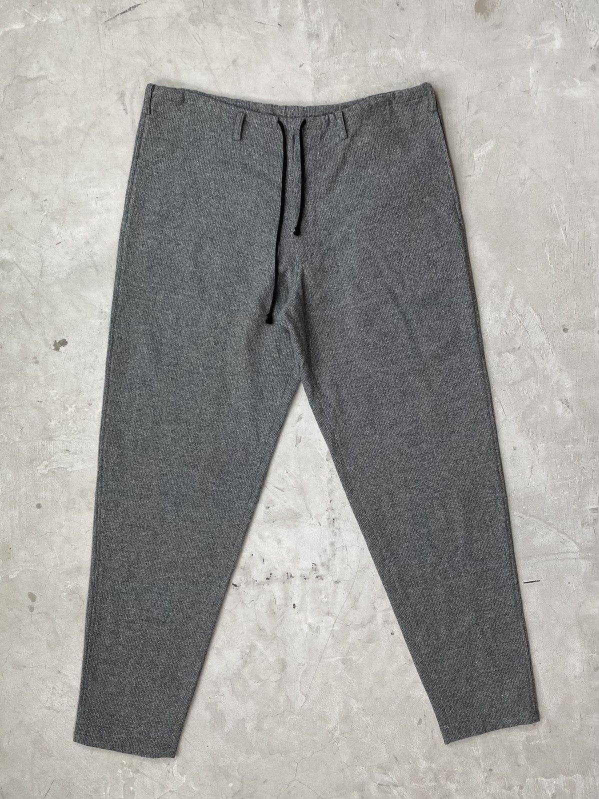 Yohji Yamamoto 90’s Ys For Men Insane Fabric Blend Baggy Trousers Size US 36 / EU 52 - 1 Thumbnail