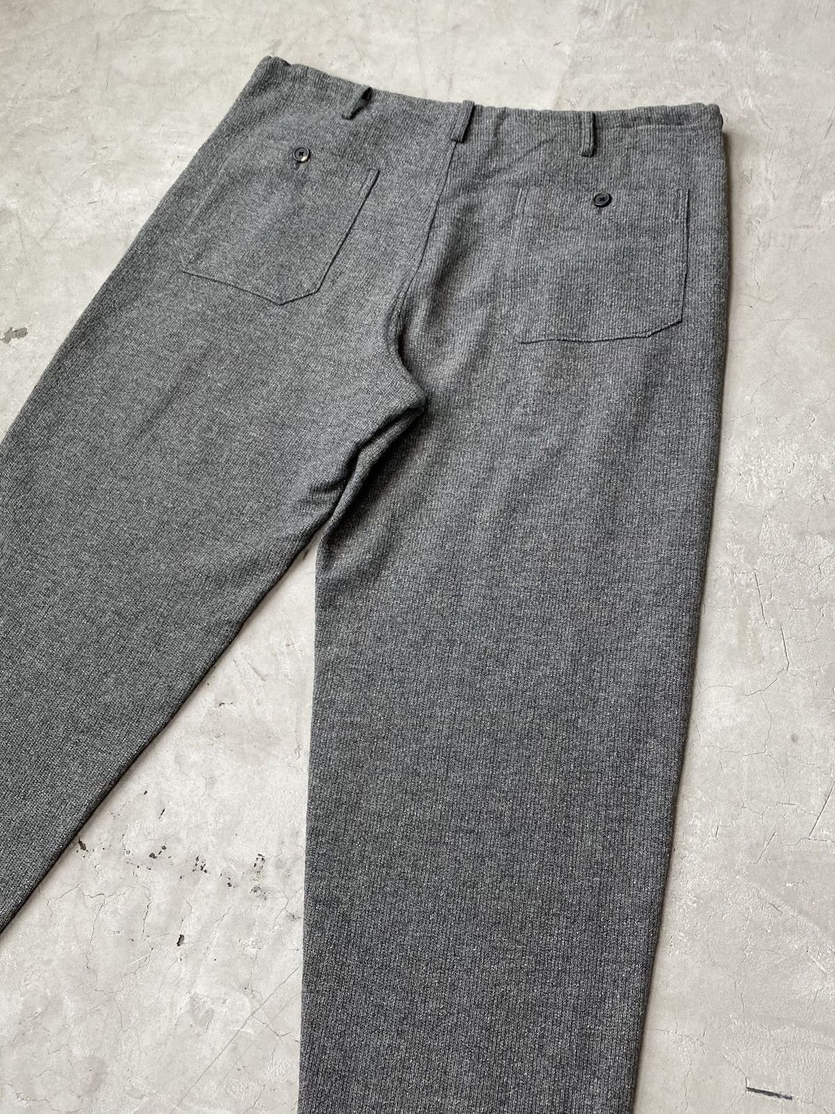 Yohji Yamamoto 90’s Ys For Men Insane Fabric Blend Baggy Trousers Size US 36 / EU 52 - 8 Thumbnail