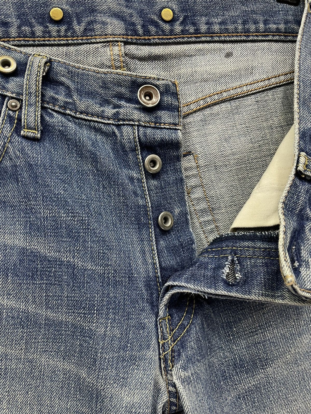 Journal Standard ⚡️90’s JOURNAL STANDARD Selvedge Mudmax Distressed Denim Size US 29 - 6 Thumbnail