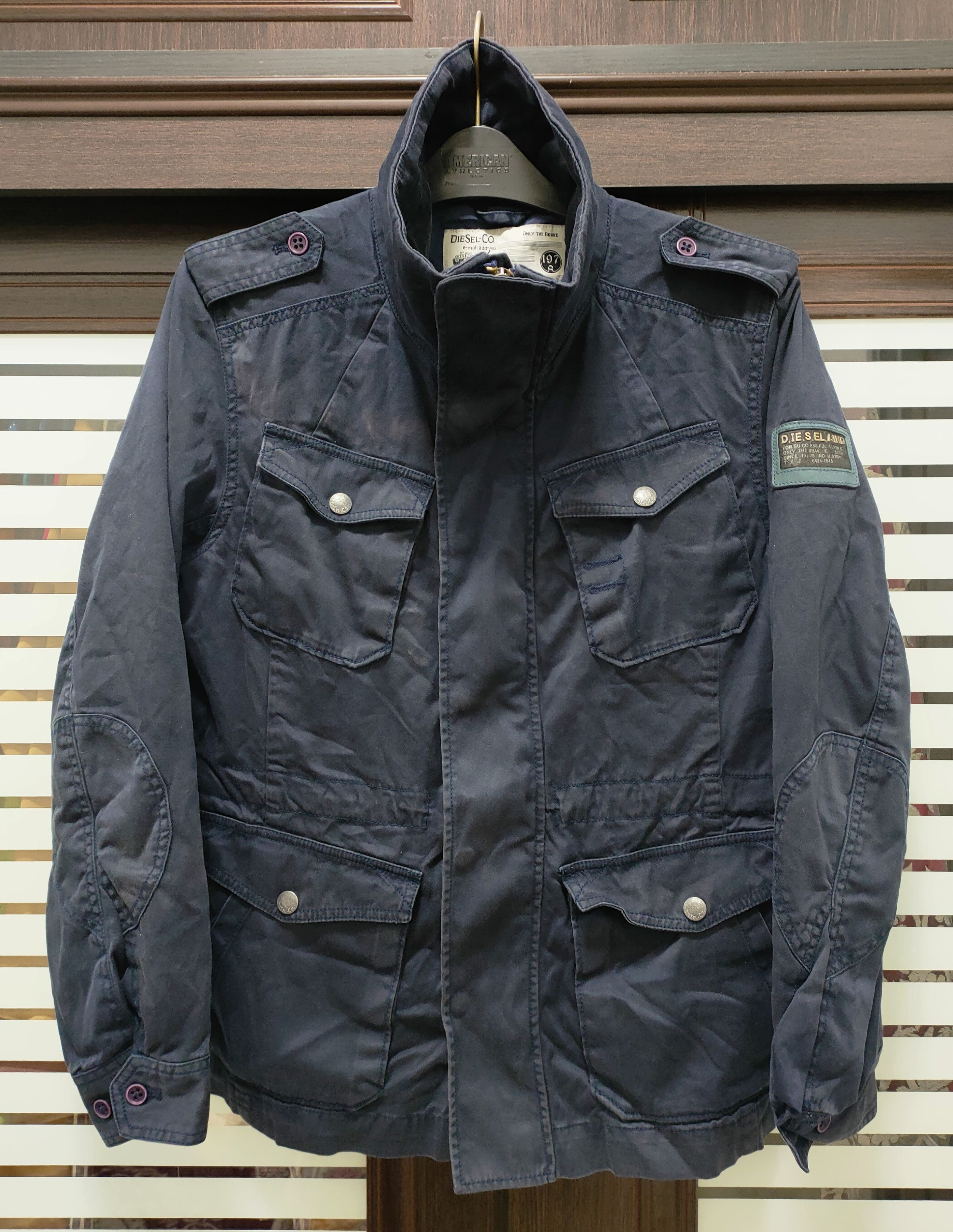 Diesel Black Gold 💥Offer Now 💥Diesel Military Multipocket Jacket Size US M / EU 48-50 / 2 - 1 Thumbnail