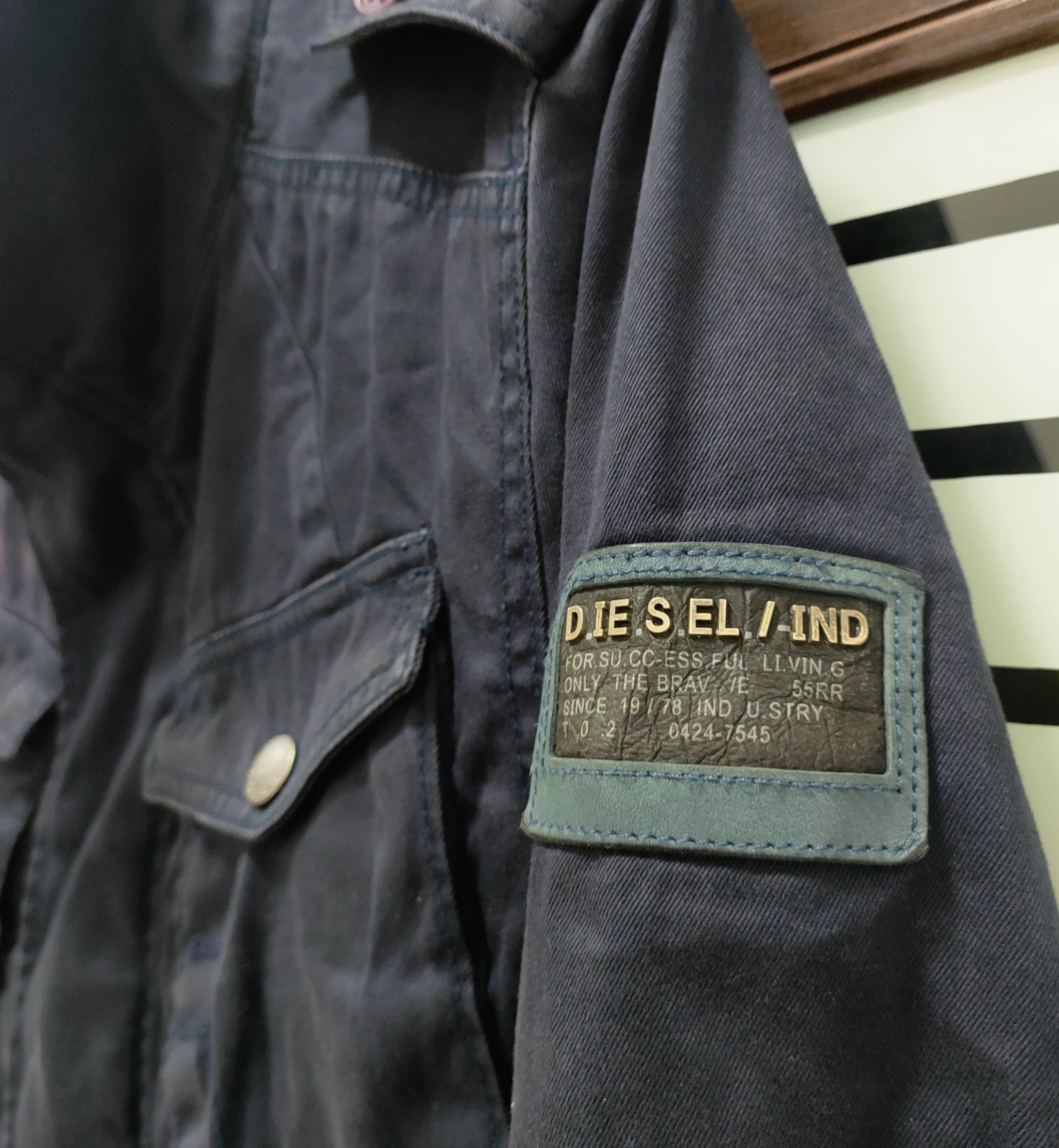 Diesel Black Gold 💥Offer Now 💥Diesel Military Multipocket Jacket Size US M / EU 48-50 / 2 - 8 Thumbnail