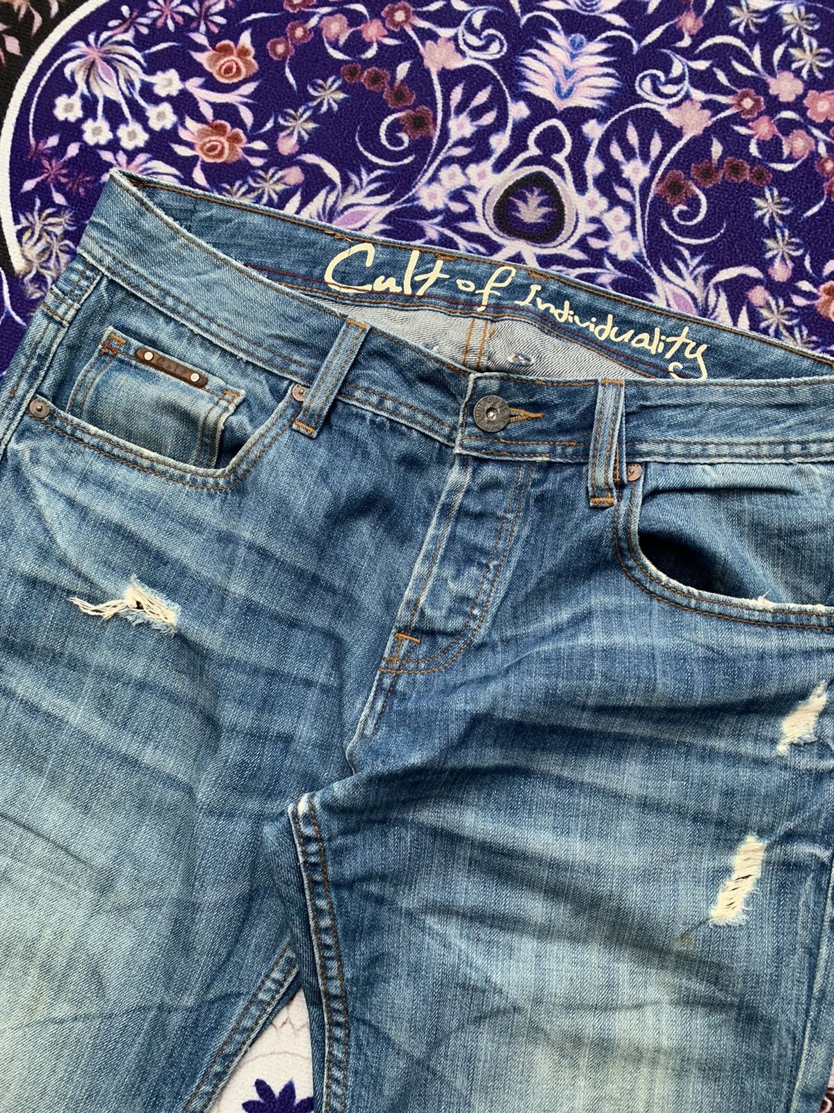 Cult Of Individuality Cult Of Individuality Distressed Denim Size US 36 / EU 52 - 5 Thumbnail