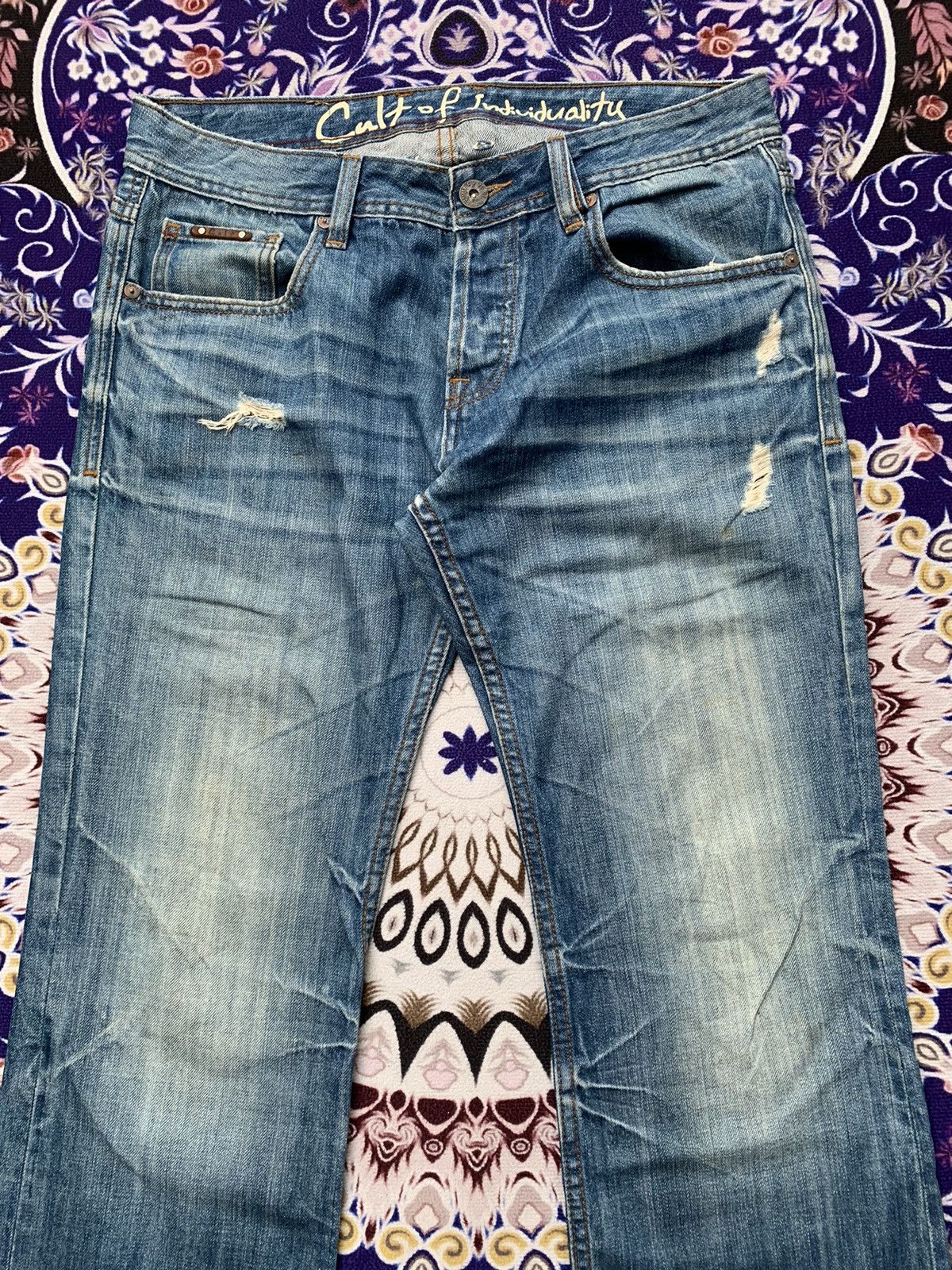 Cult Of Individuality Cult Of Individuality Distressed Denim Size US 36 / EU 52 - 4 Thumbnail