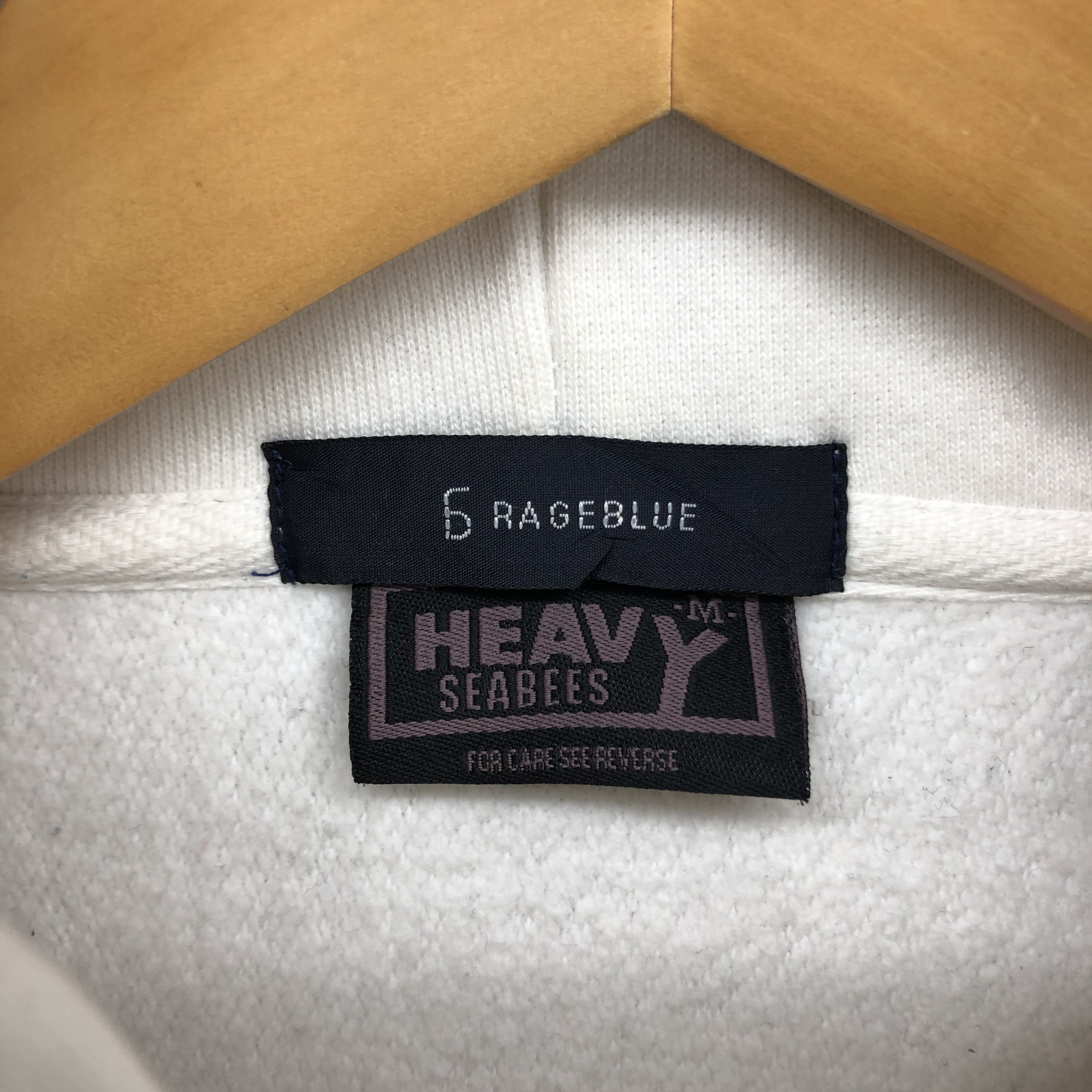 Japanese Brand Vintage MADISON by RAGE BLUE Hoodie Pullover #1209-43 Size US XS / EU 42 / 0 - 4 Thumbnail