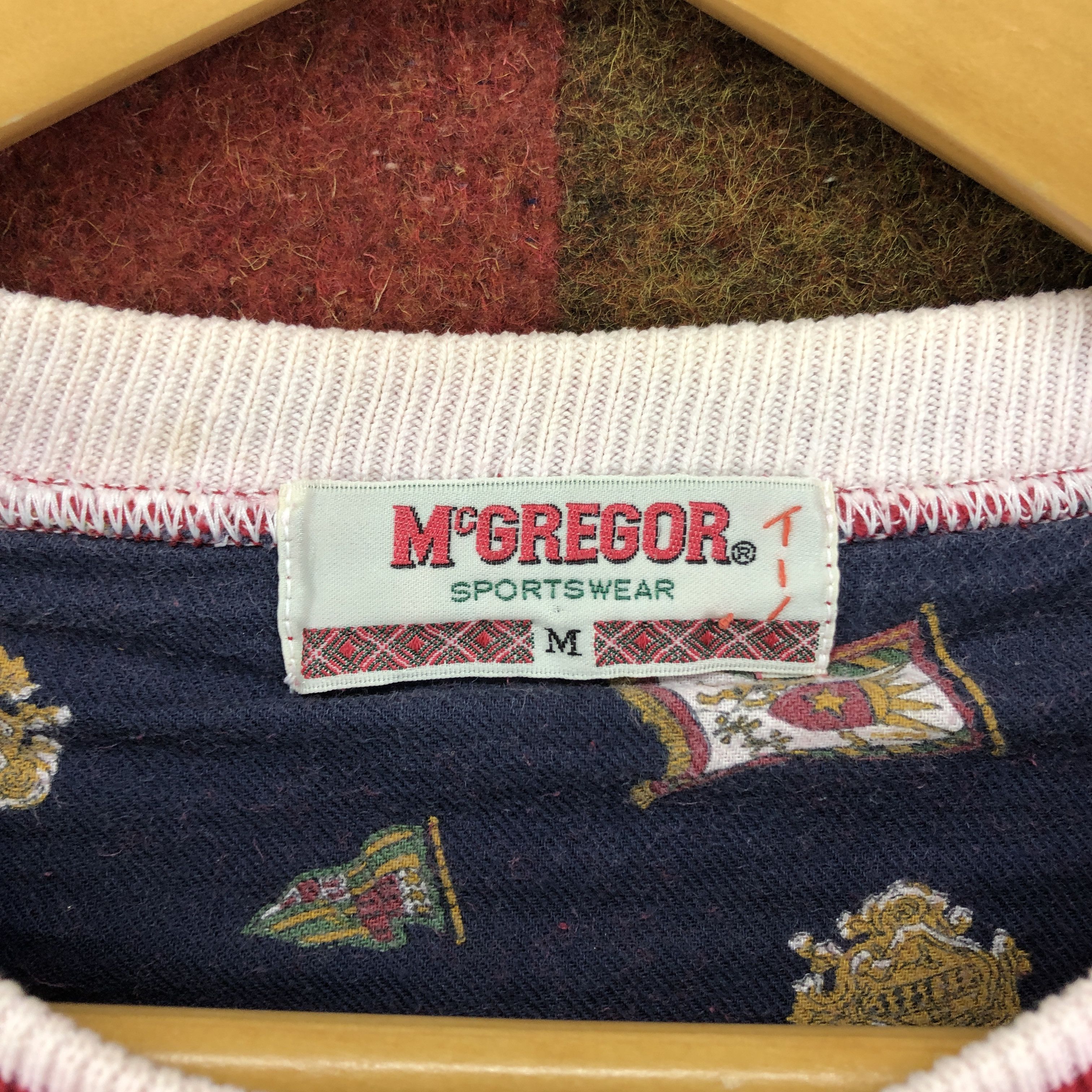 McGregor MCGREGOR Canada United States Crew Neck Sweatshirt #0655/AB Size US M / EU 48-50 / 2 - 4 Thumbnail