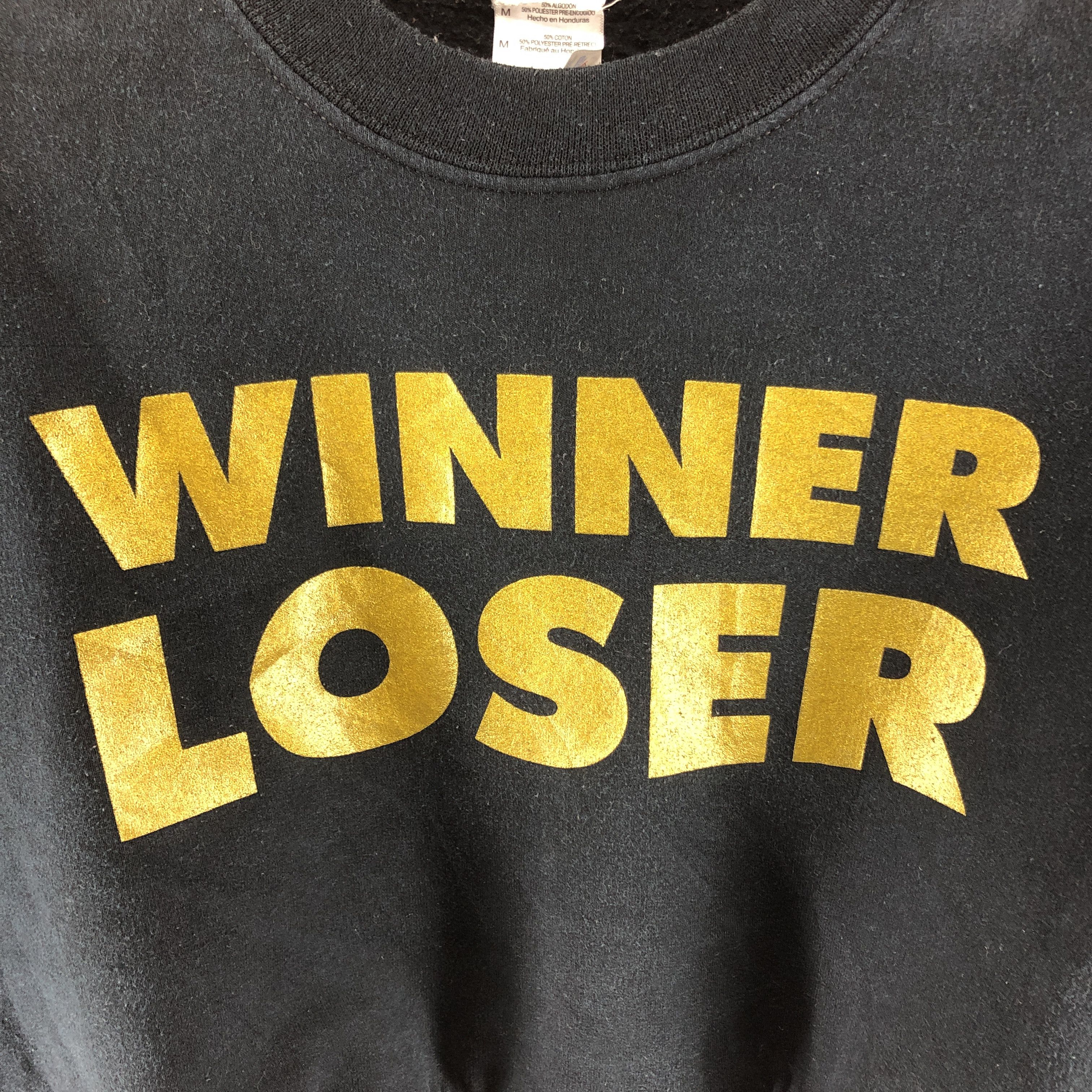 Gildan WINNER LOSER SUB POP Studios Crop Sweatshirt #0779/U Size M / US 6-8 / IT 42-44 - 3 Thumbnail