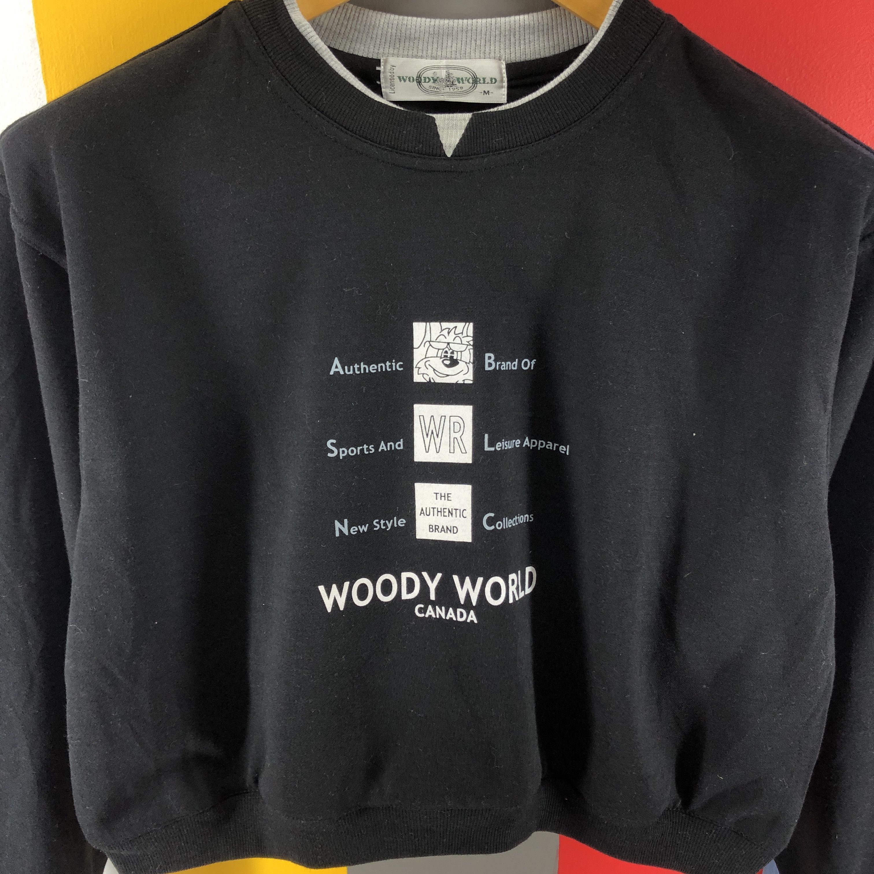 Other WOODY WORLD CANADA Crop Sweatshirt #0771/N Size M / US 6-8 / IT 42-44 - 2 Thumbnail