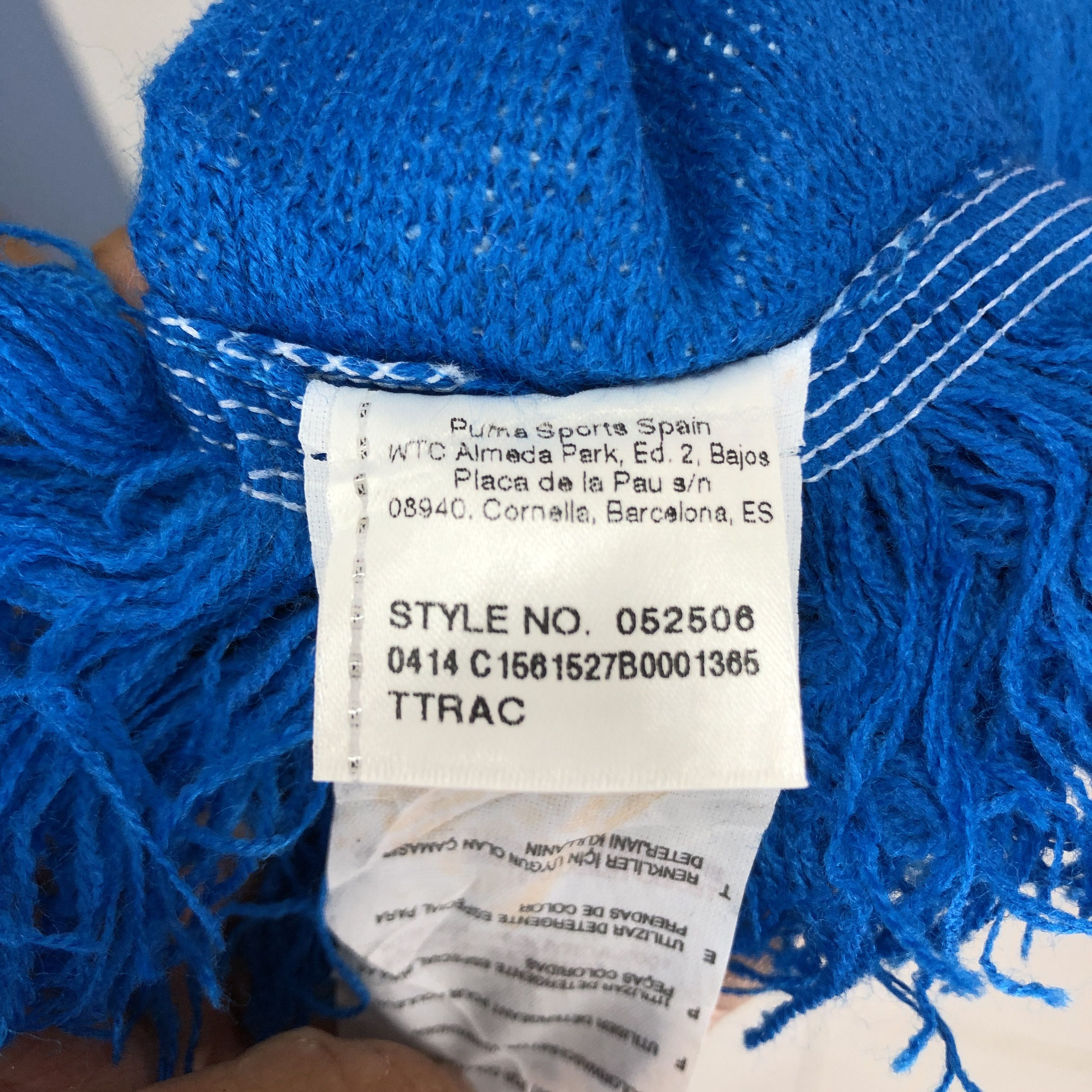 Puma RCD ESPANYOL by PUMA Muffler Scarf #0981/AG Size ONE SIZE - 8 Thumbnail