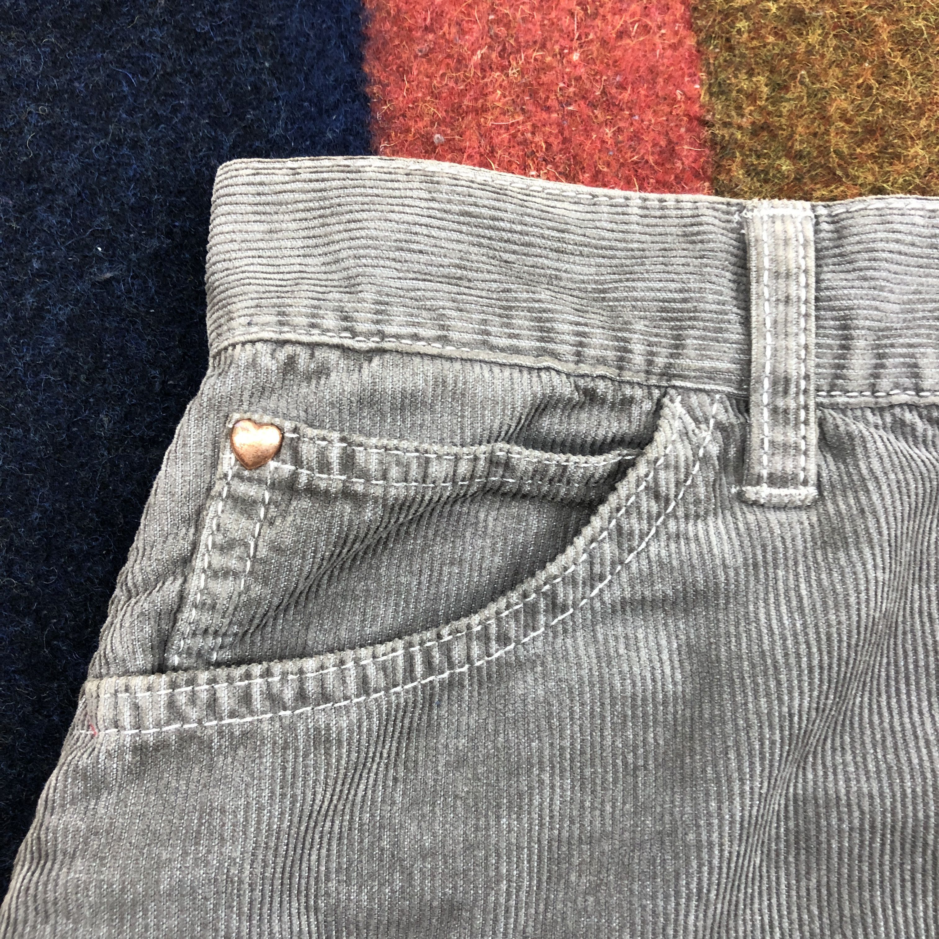 Lee LEE RIDERS x EARTH MUSIC ECOLOGY Denim Mini Skirt #0445/S Size 29" - 6 Thumbnail