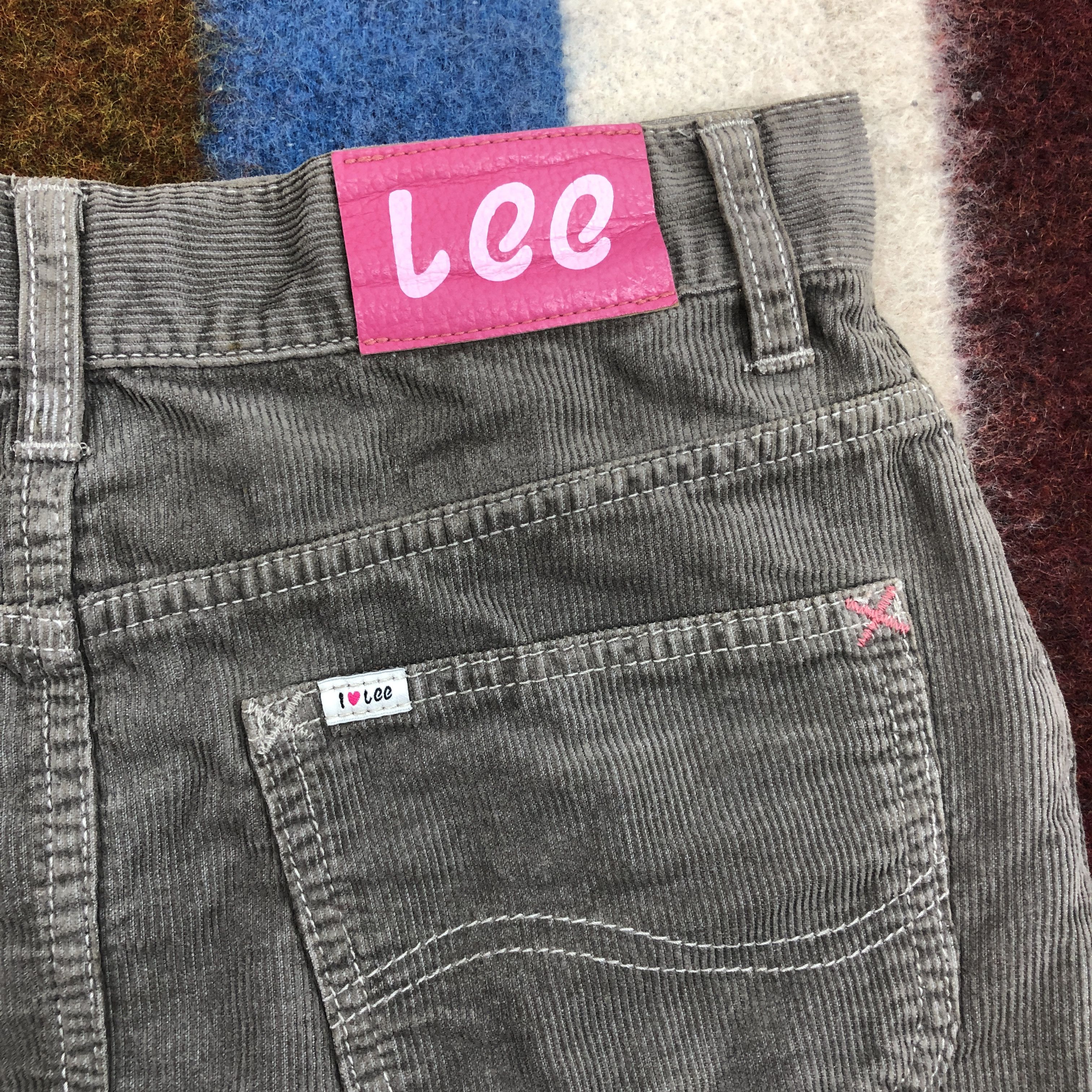 Lee LEE RIDERS x EARTH MUSIC ECOLOGY Denim Mini Skirt #0445/S Size 29" - 3 Thumbnail