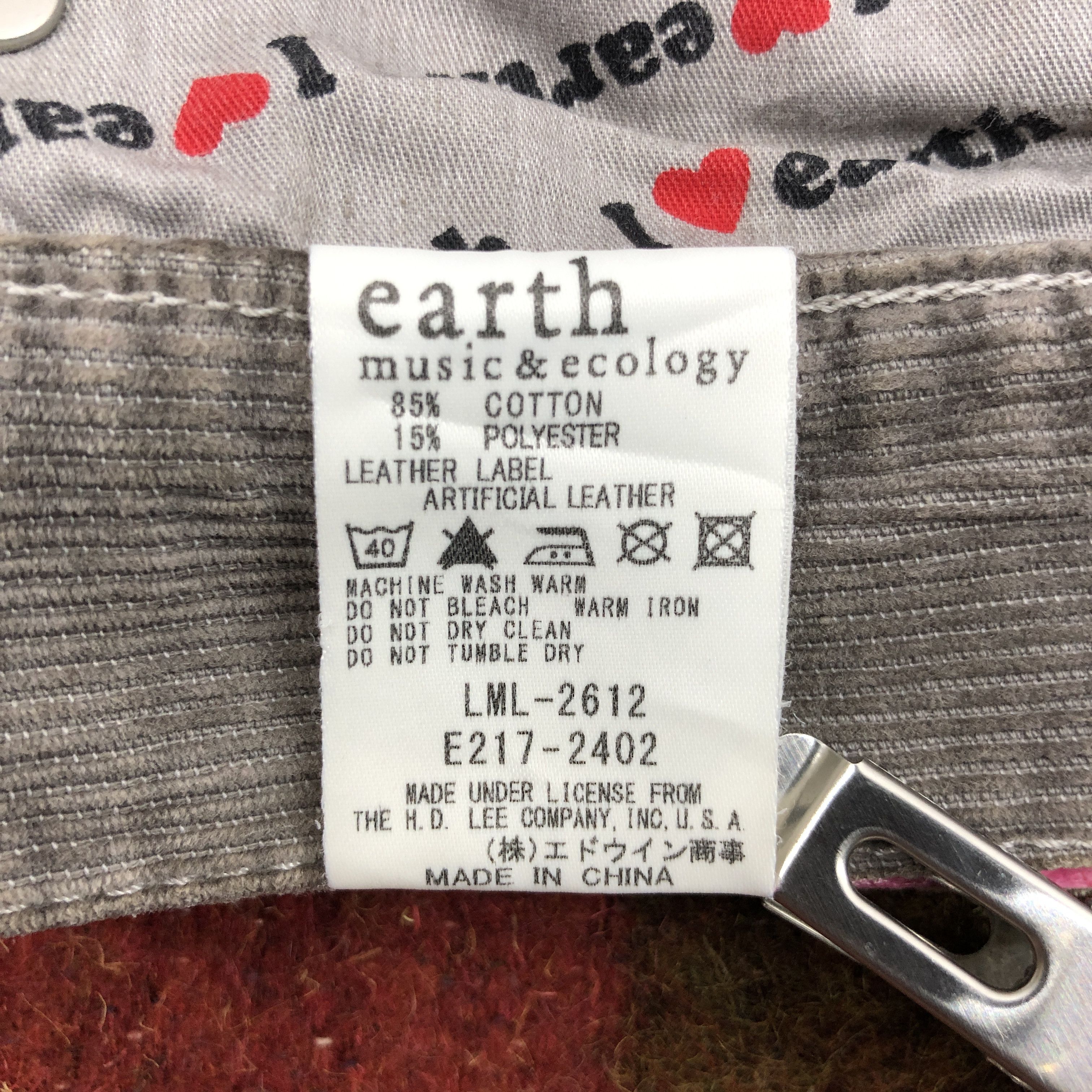 Lee LEE RIDERS x EARTH MUSIC ECOLOGY Denim Mini Skirt #0445/S Size 29" - 11 Thumbnail
