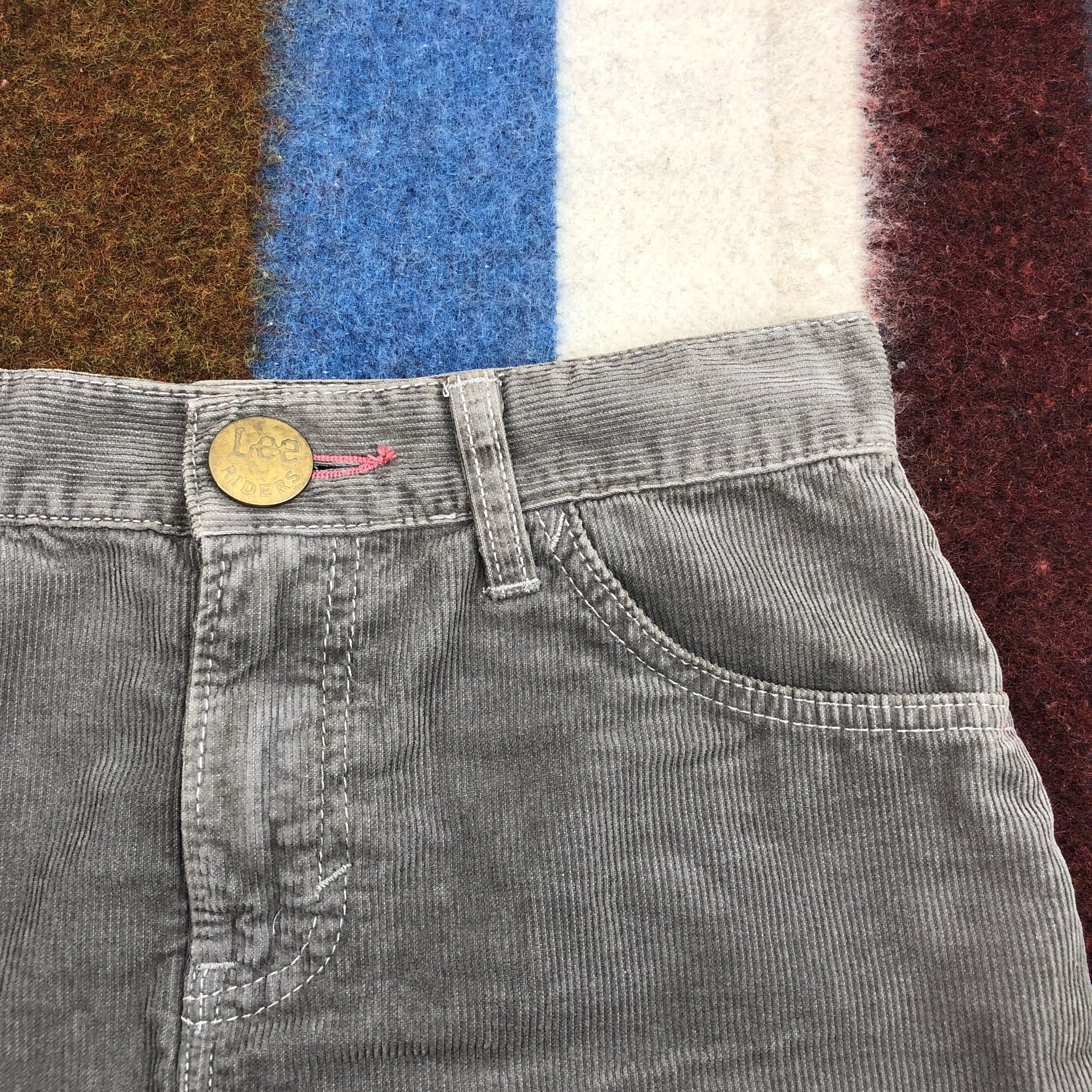 Lee LEE RIDERS x EARTH MUSIC ECOLOGY Denim Mini Skirt #0445/S Size 29" - 7 Thumbnail