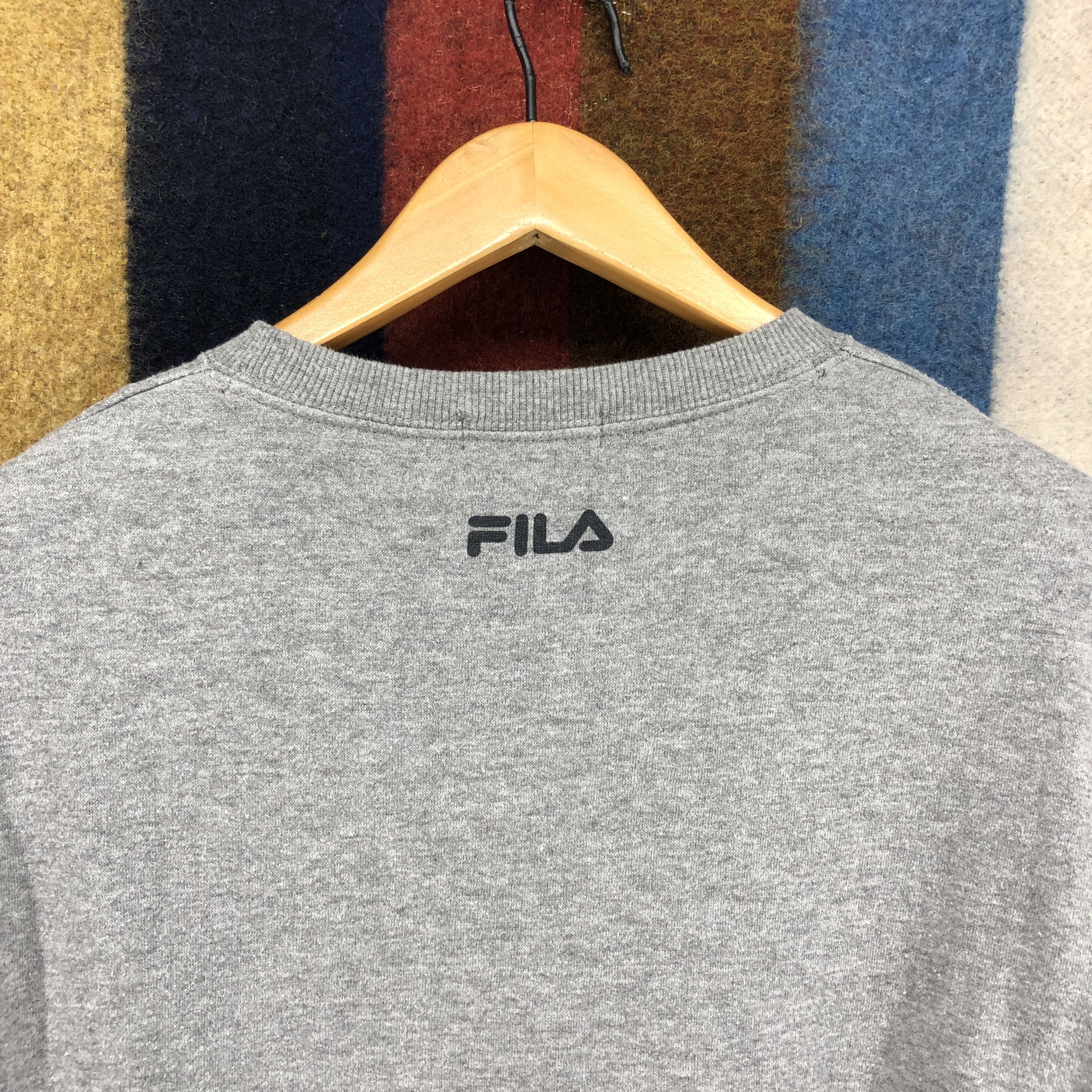 Fila FILA BIELLA ITALIA Crew Neck Sweatshirt #0588/Y Size US M / EU 48-50 / 2 - 10 Thumbnail