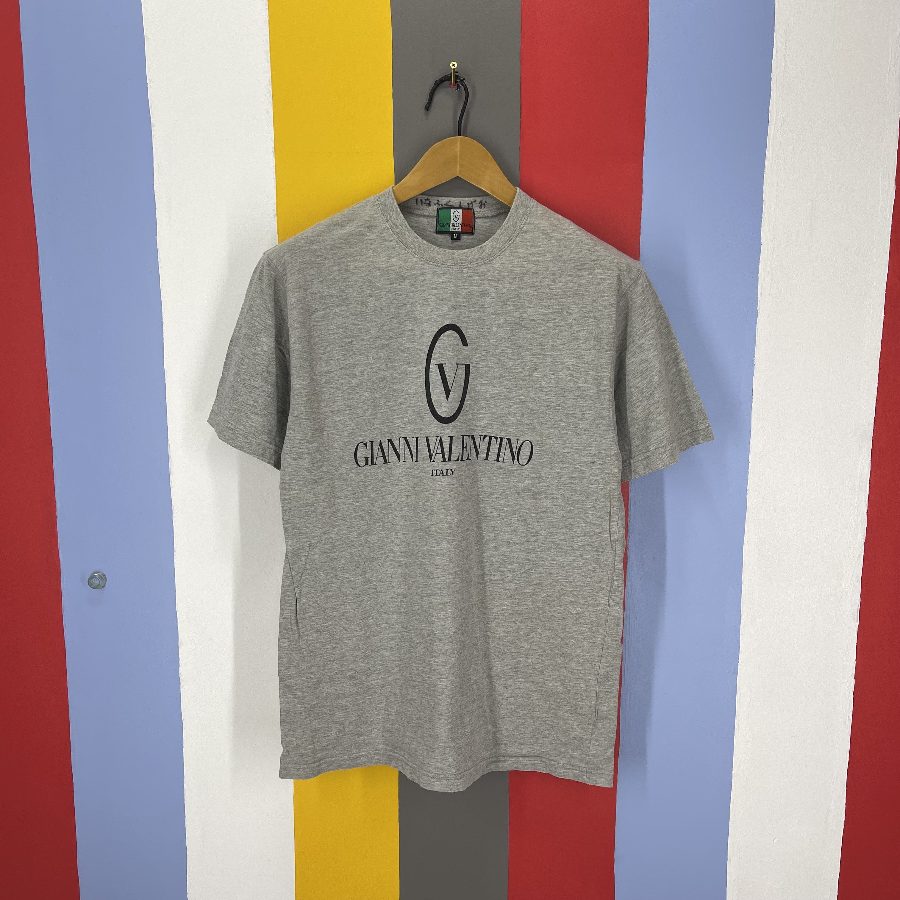 Gianni Valentino GIANNI VALENTINO Crew Neck T Shirt #1173/AO Size US M / EU 48-50 / 2 - 1 Thumbnail