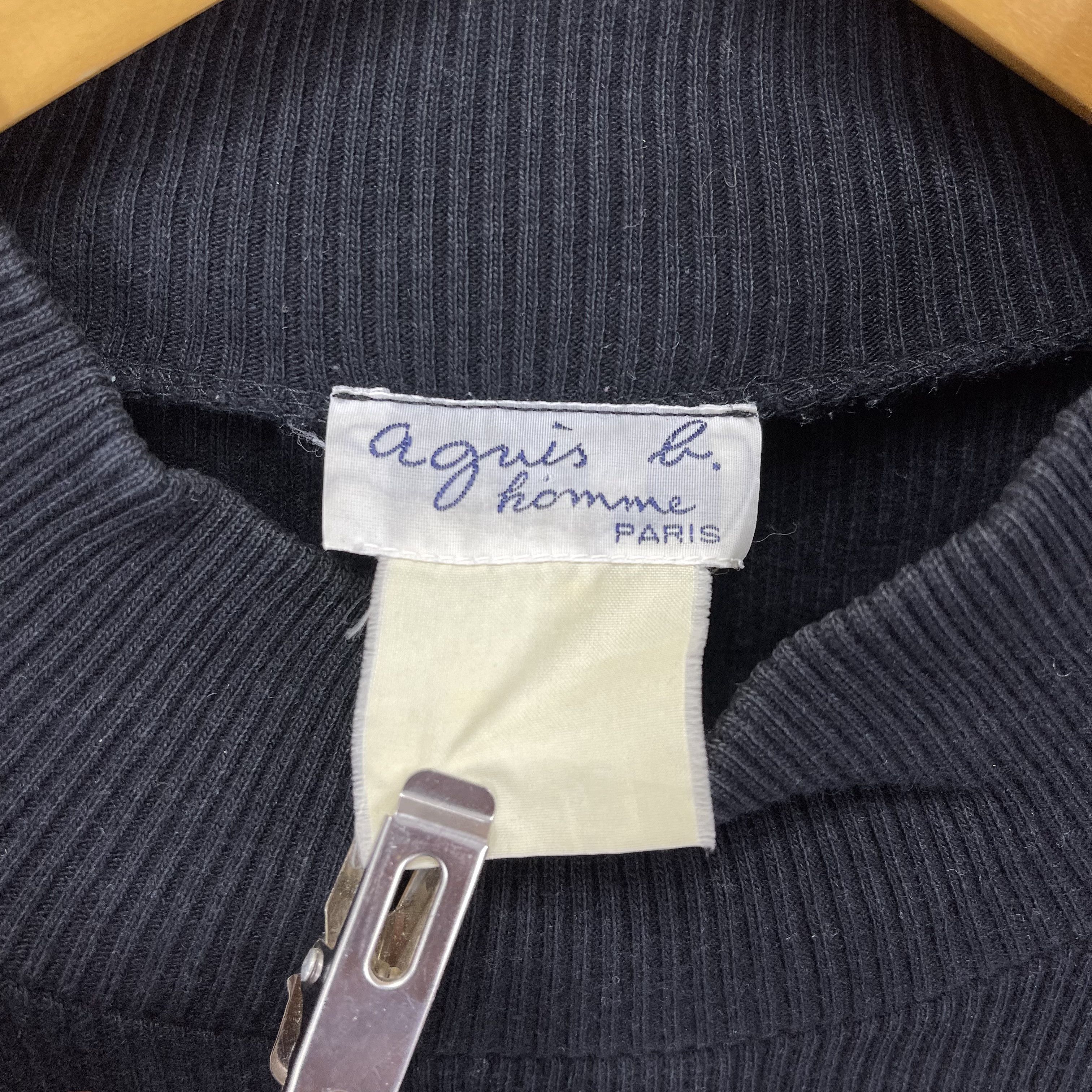 agnes b. AGNES B HOMME PARIS Long Sleeve T Shirt #1171/AO Size XS / US 0-2 / IT 36-38 - 5 Thumbnail