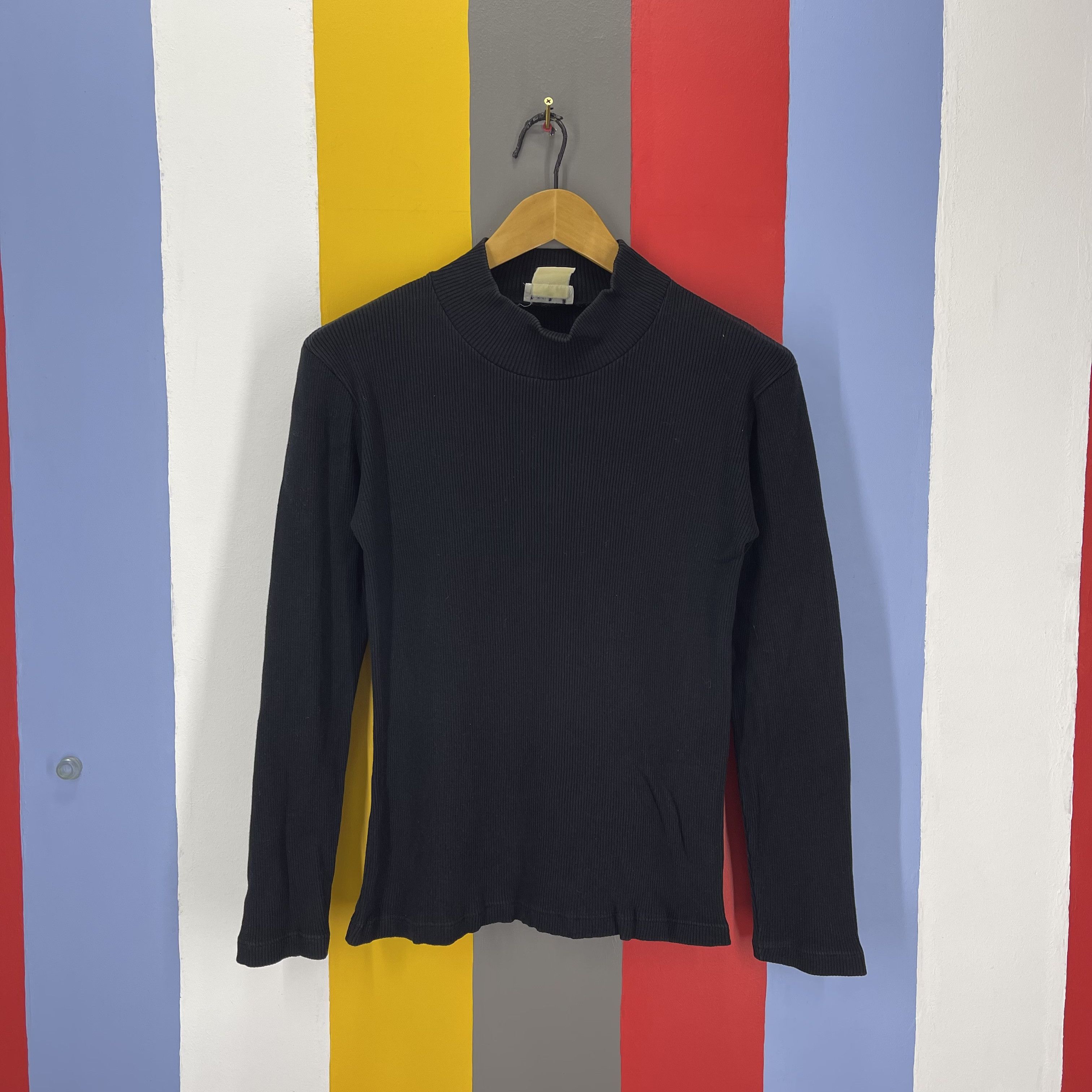 agnes b. AGNES B HOMME PARIS Long Sleeve T Shirt #1171/AO Size XS / US 0-2 / IT 36-38 - 1 Thumbnail