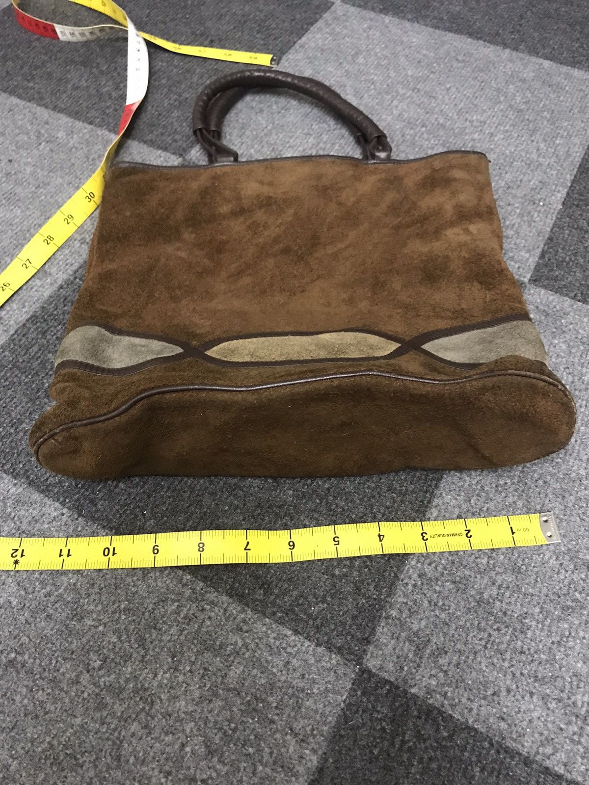 Genuine Leather × Vintage Suede Leather Mini Bag Size ONE SIZE - 5 Thumbnail