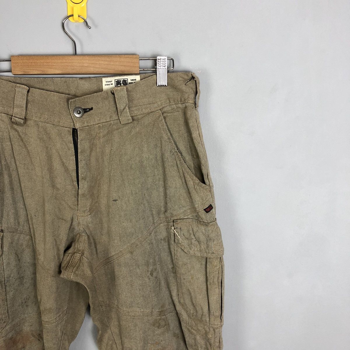 Japanese Brand Tora japan thrashed Multipocket Tactical Cargo Pants #c1291 Size US 30 / EU 46 - 5 Thumbnail